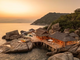 Khu nghỉ dưỡng Six Senses Ninh Van Bay. (Ảnh: CTV/Vietnam+)