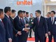 Thủ tướng Lê Minh Hưngb đến thăm trụ sở Unitel 