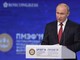Tổng thống Nga Vladimir Putin phát biểu tại Diễn đàn Kinh tế Quốc tế Saint Petersburg (SPIEF) ngày 7/6/2019.