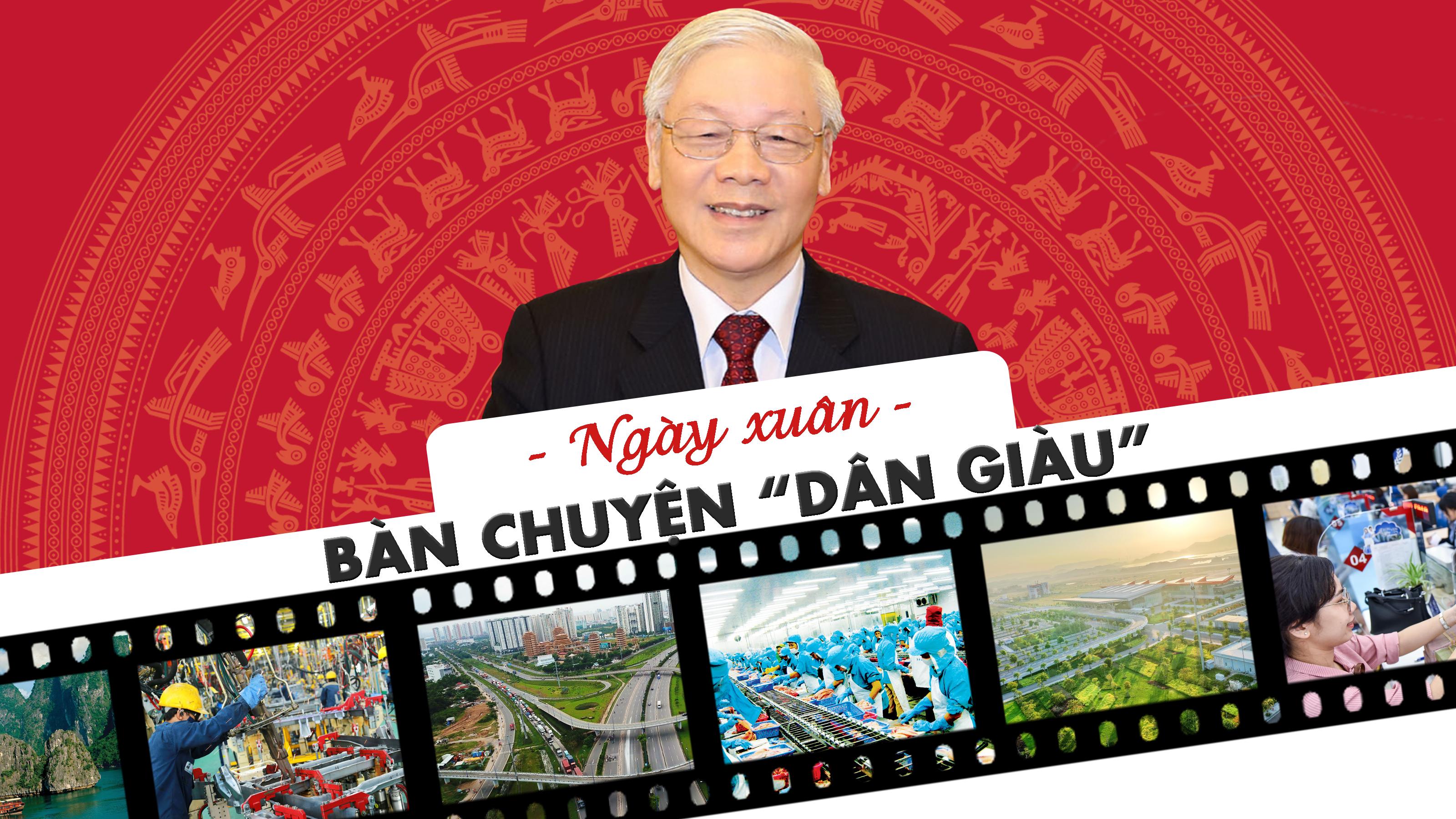 Ngày Xuân bàn chuyện 'Dân giàu'