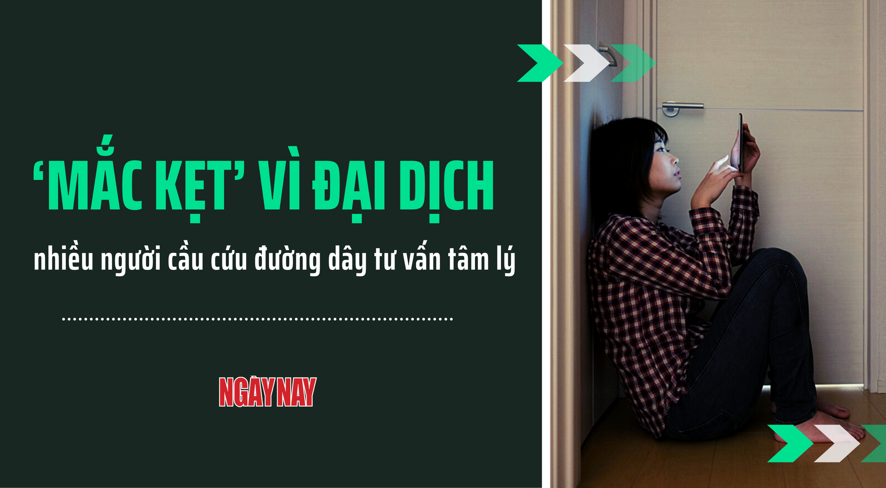 "Mắc kẹt" vì đại dịch, nhiều người cầu cứu đường dây tư vấn tâm lý