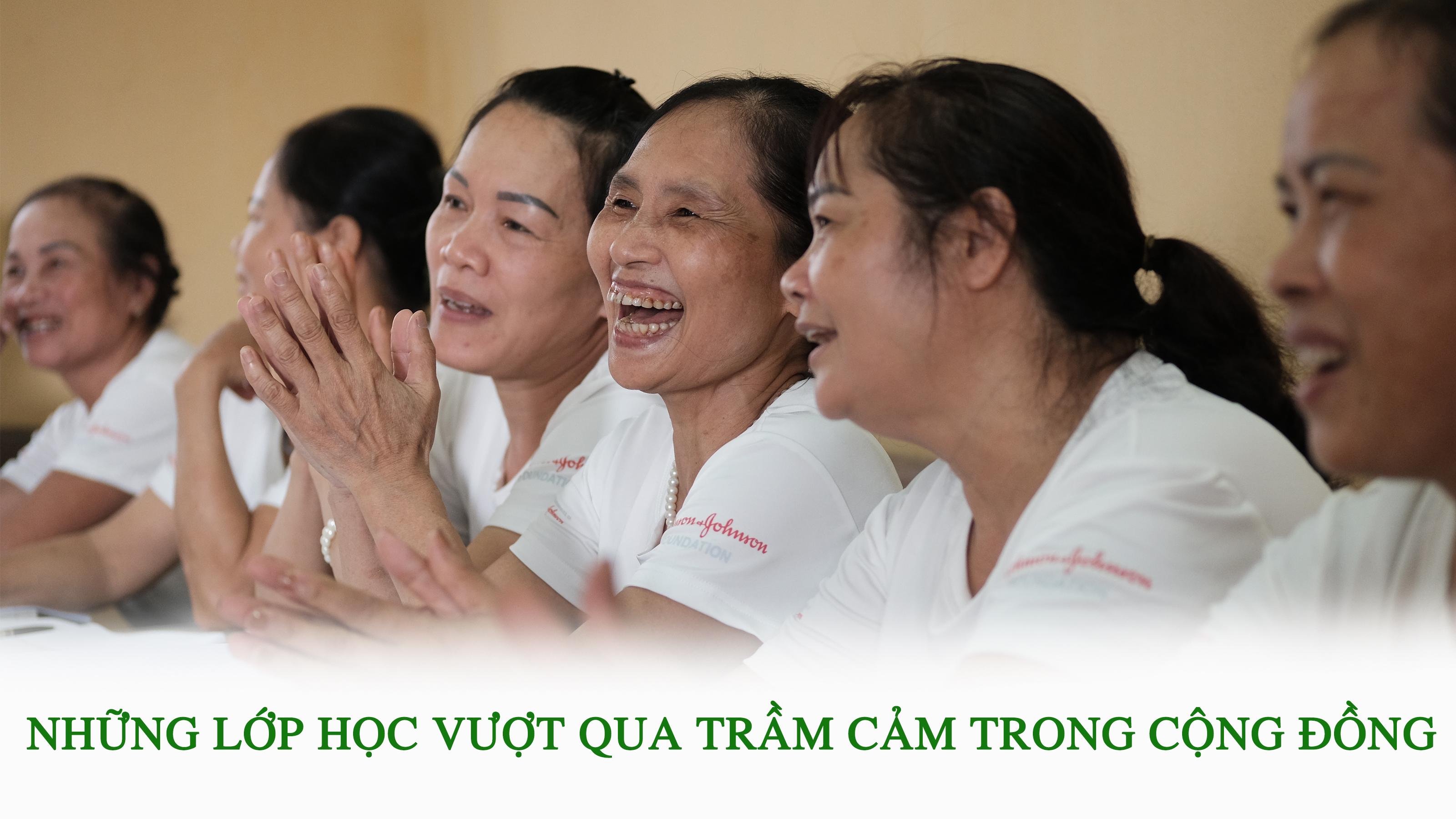 Những lớp học vượt qua trầm cảm trong cộng đồng 