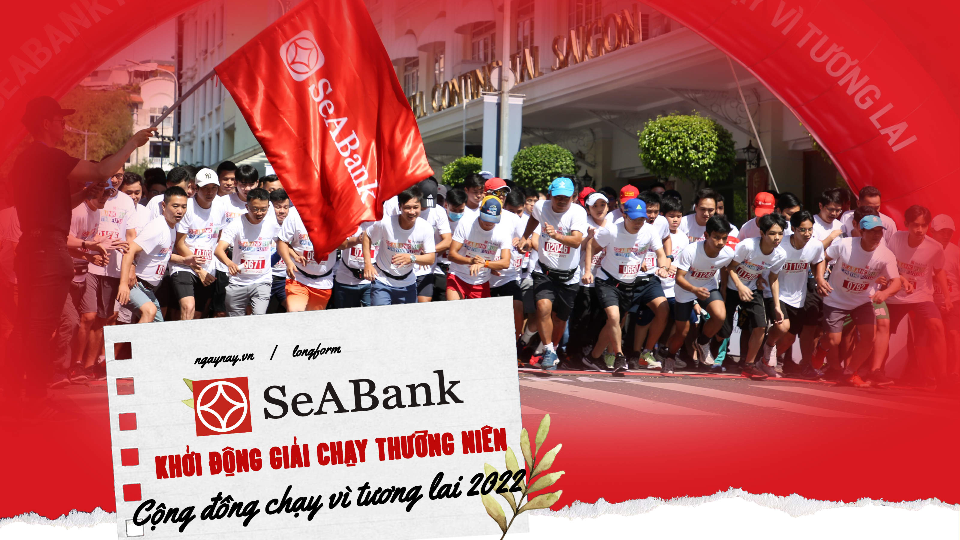 Khởi động giải chạy 'SeABank Run for The Future - Cộng đồng chạy vì tương lai 2022' 