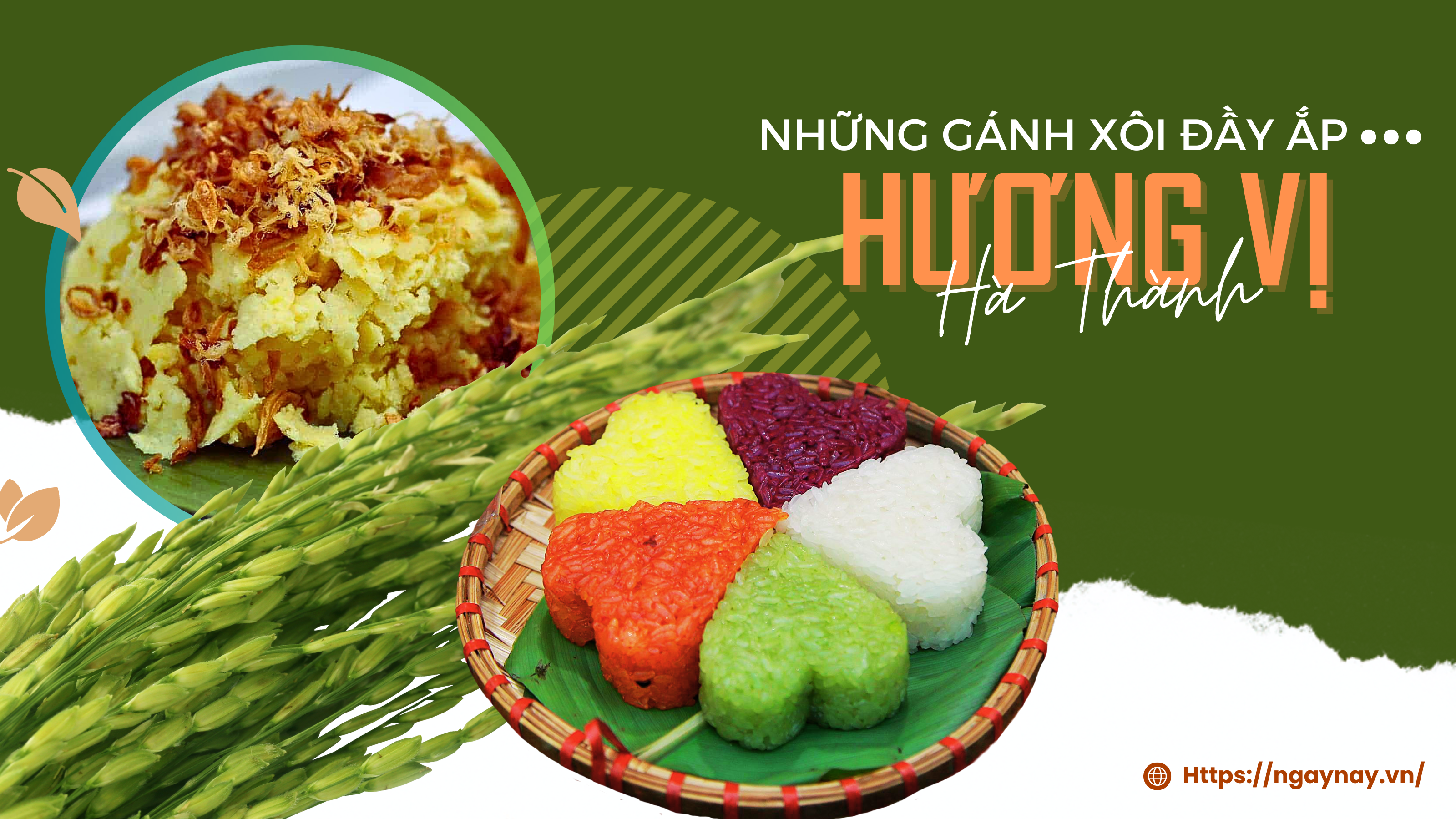 Những gánh xôi đầy ắp hương vị Hà Thành