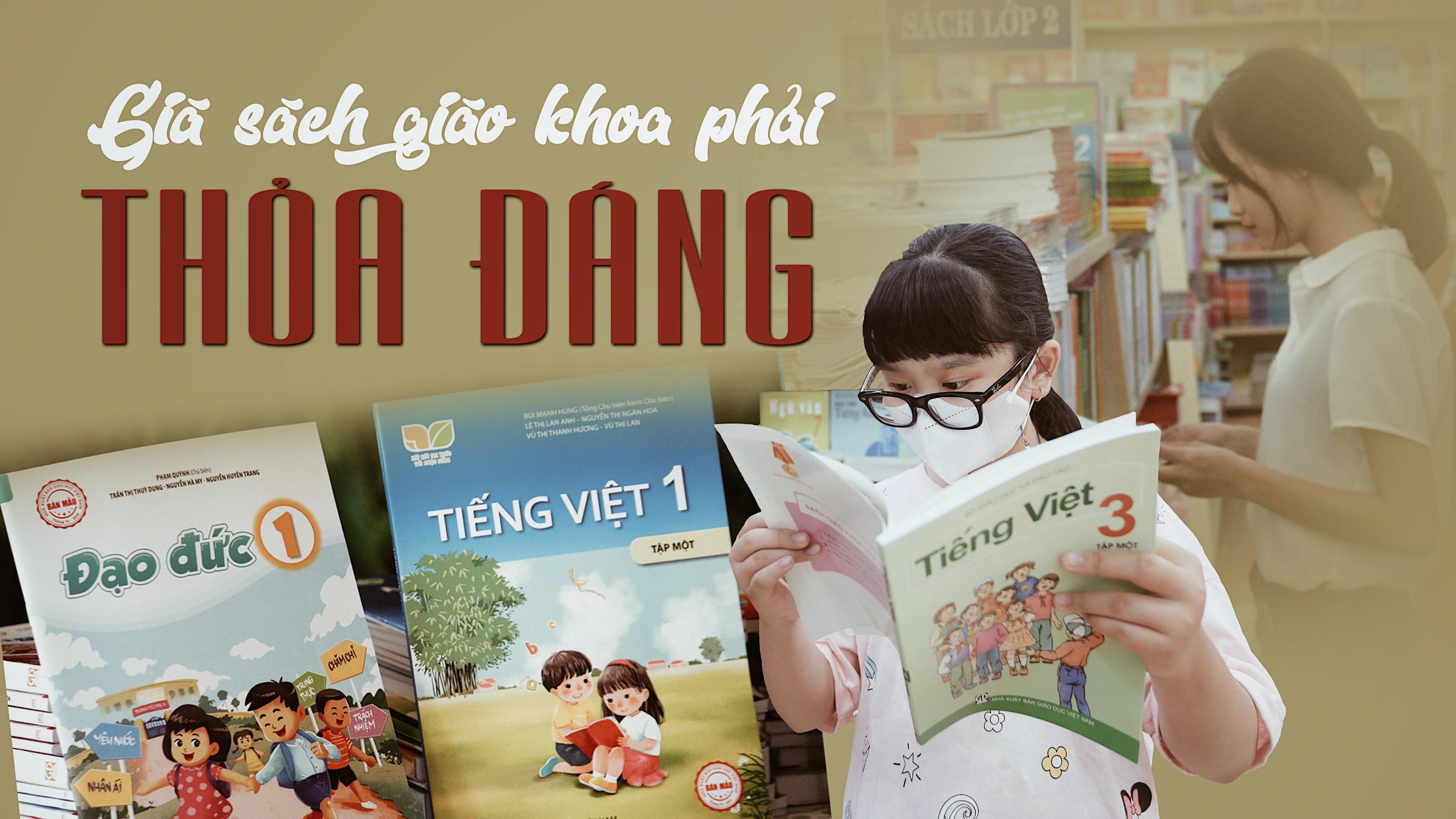 Giá sách giáo khoa phải thỏa đáng