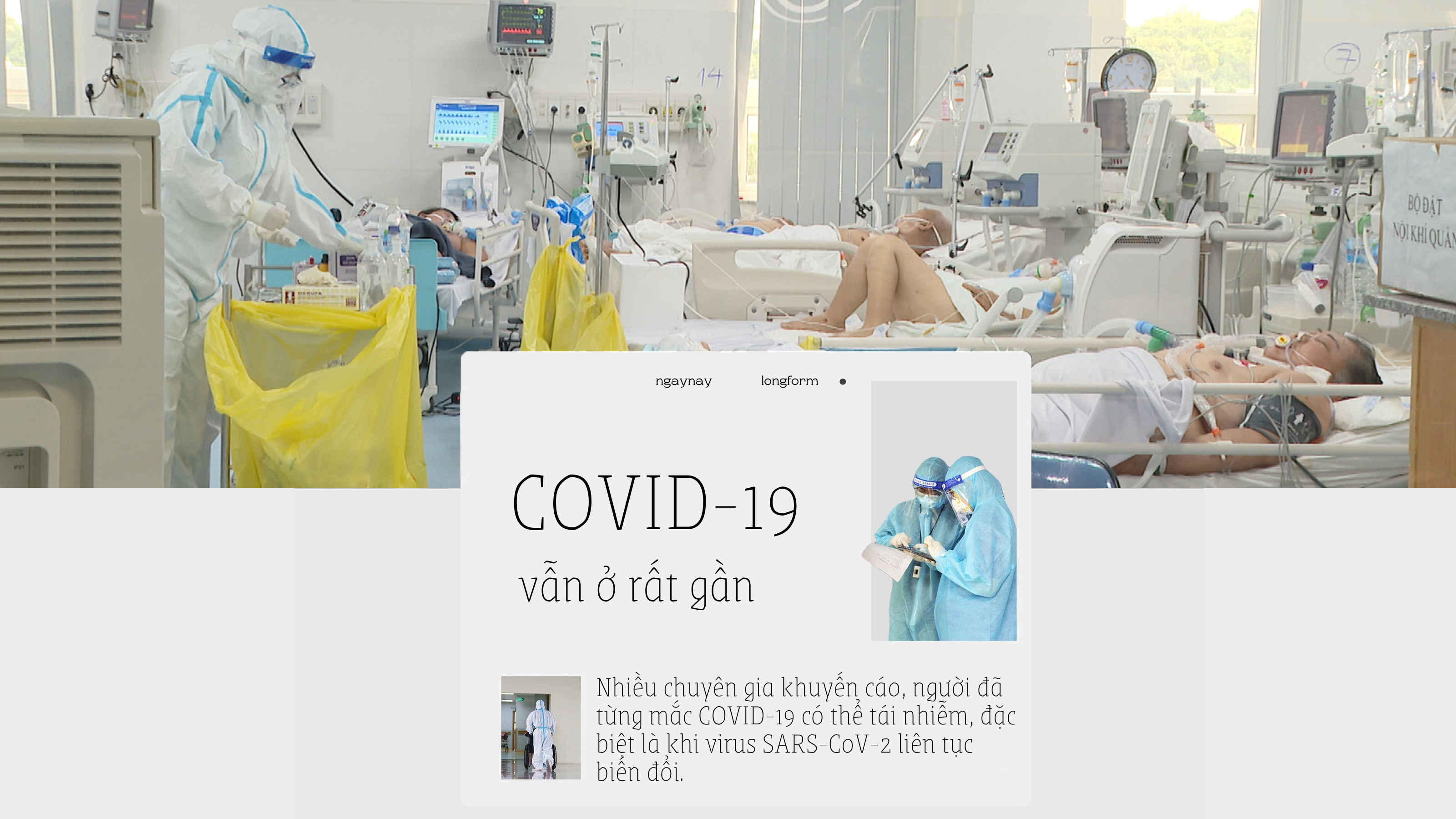 COVID-19 vẫn ở rất gần