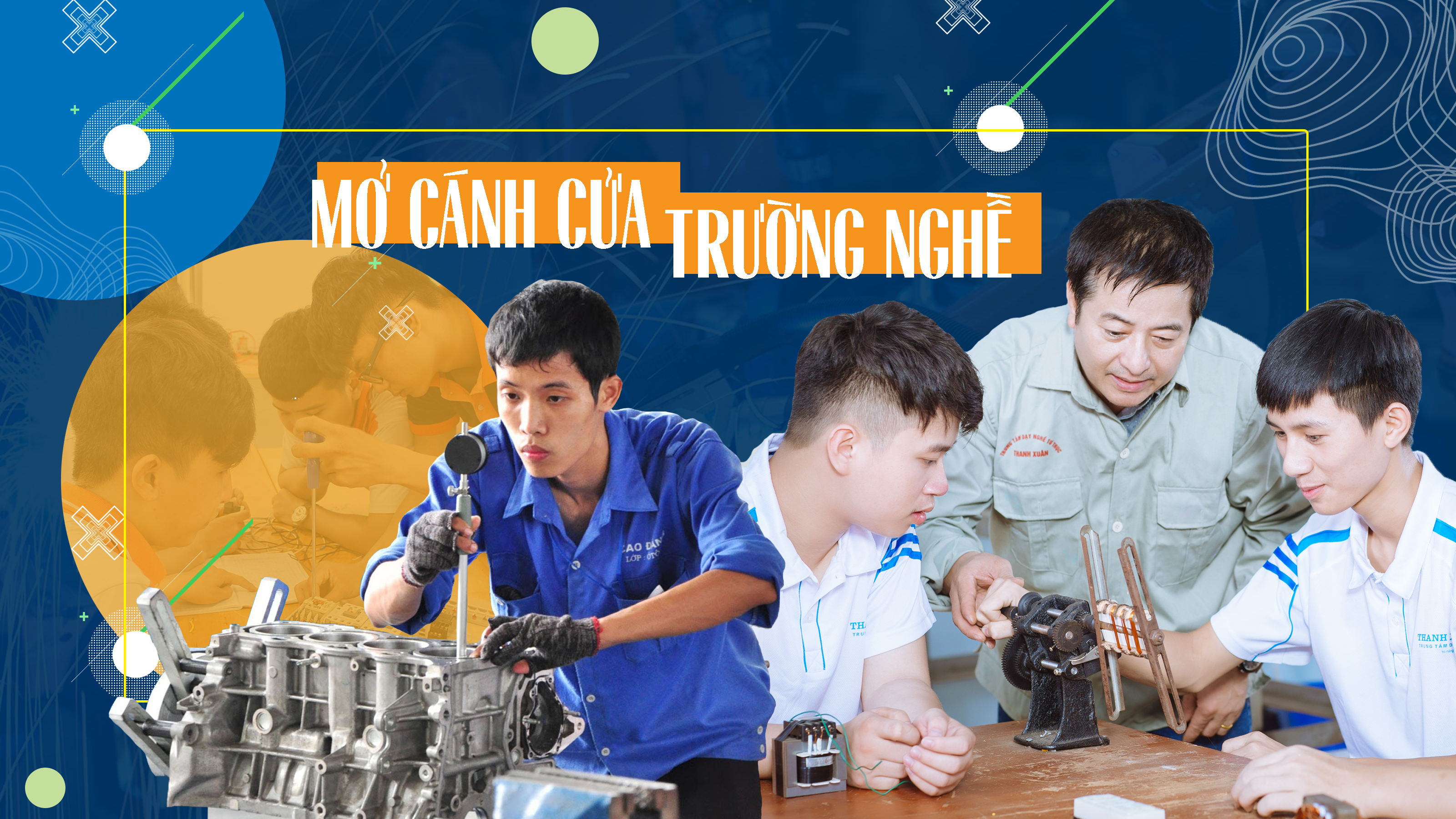 Mở cánh cửa trường nghề