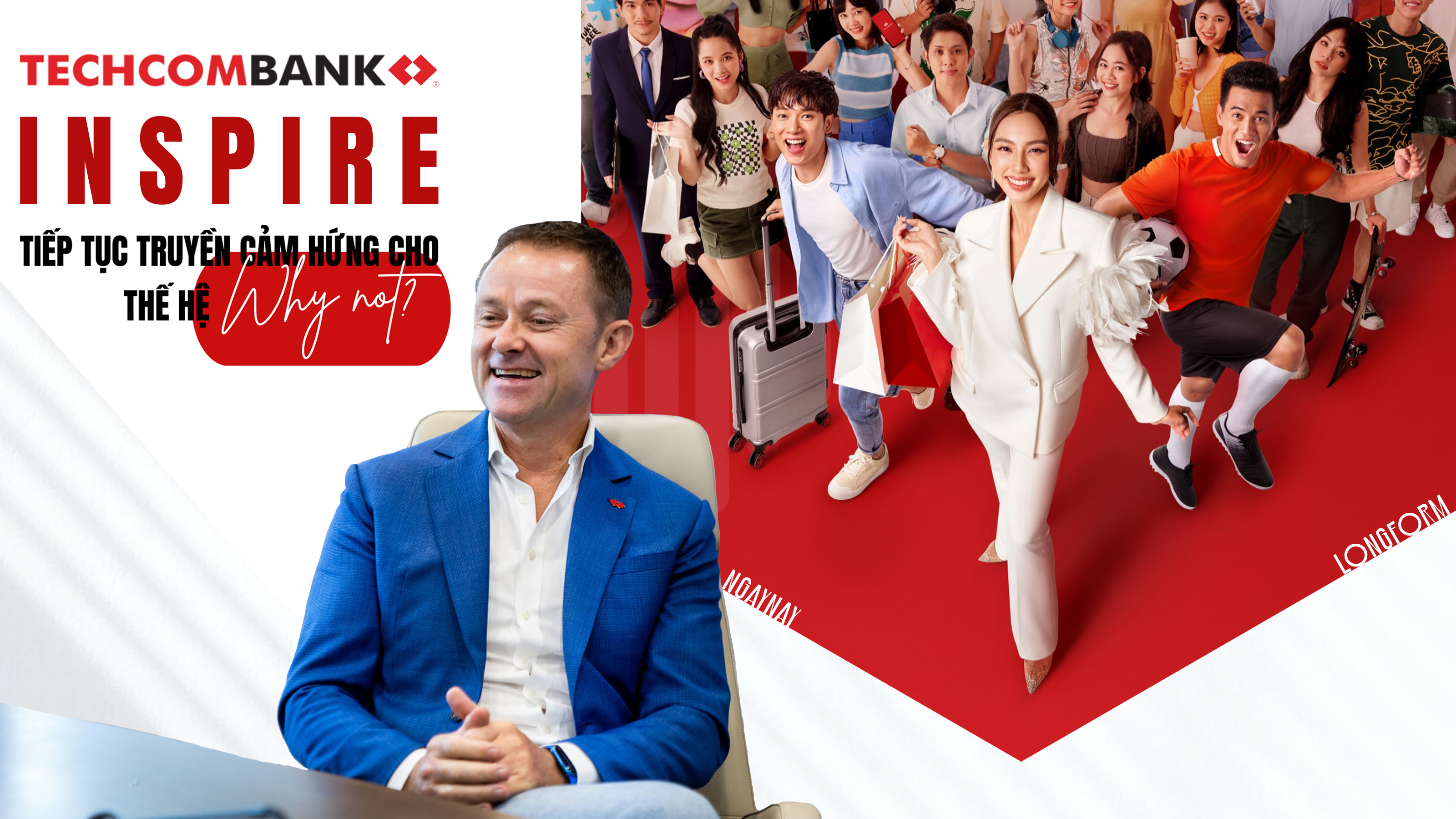 'Techcombank Inspire' tiếp tục truyền cảm hứng cho thế hệ ‘Why Not’