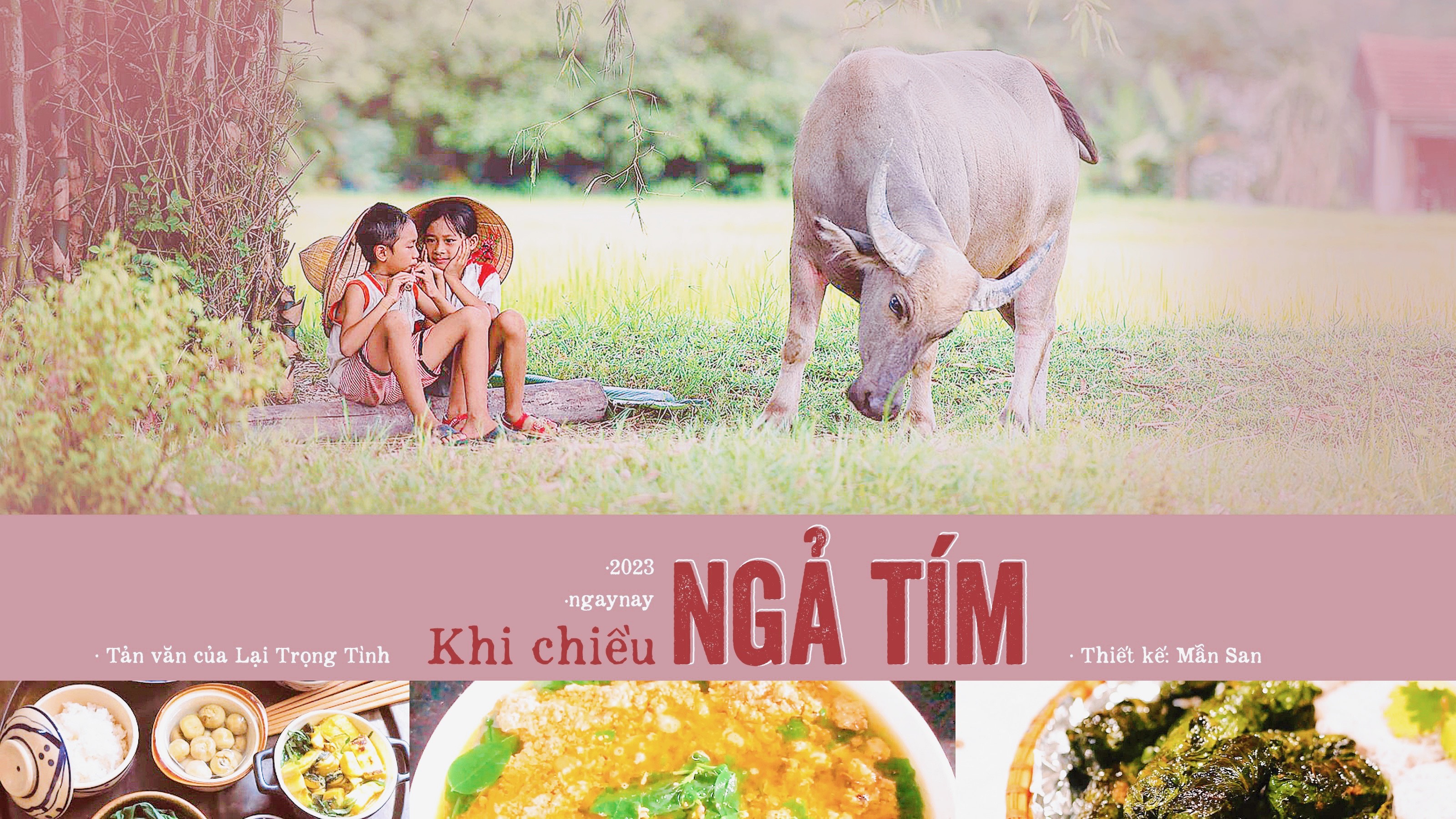 Khi chiều ngả tím