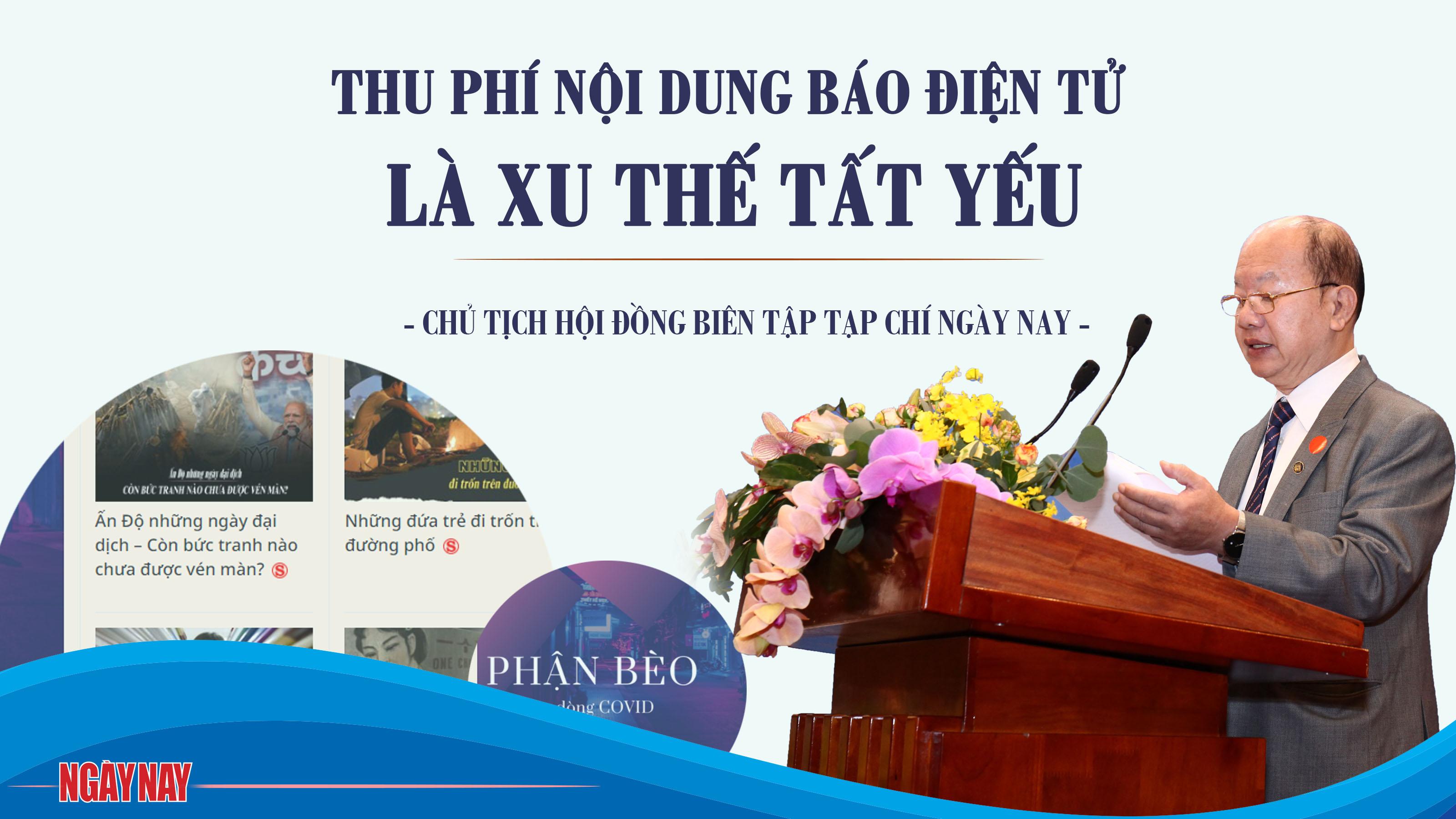 'Thu phí nội dung báo điện tử là xu thế tất yếu'