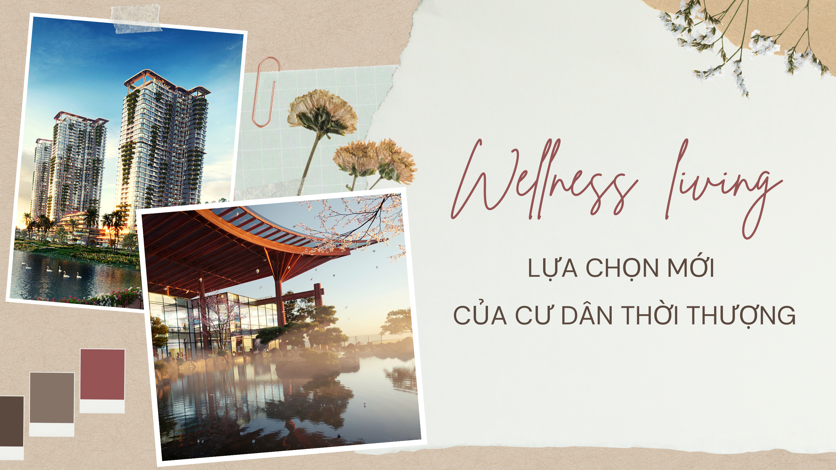 Wellness living – lựa chọn mới của cư dân thời thượng