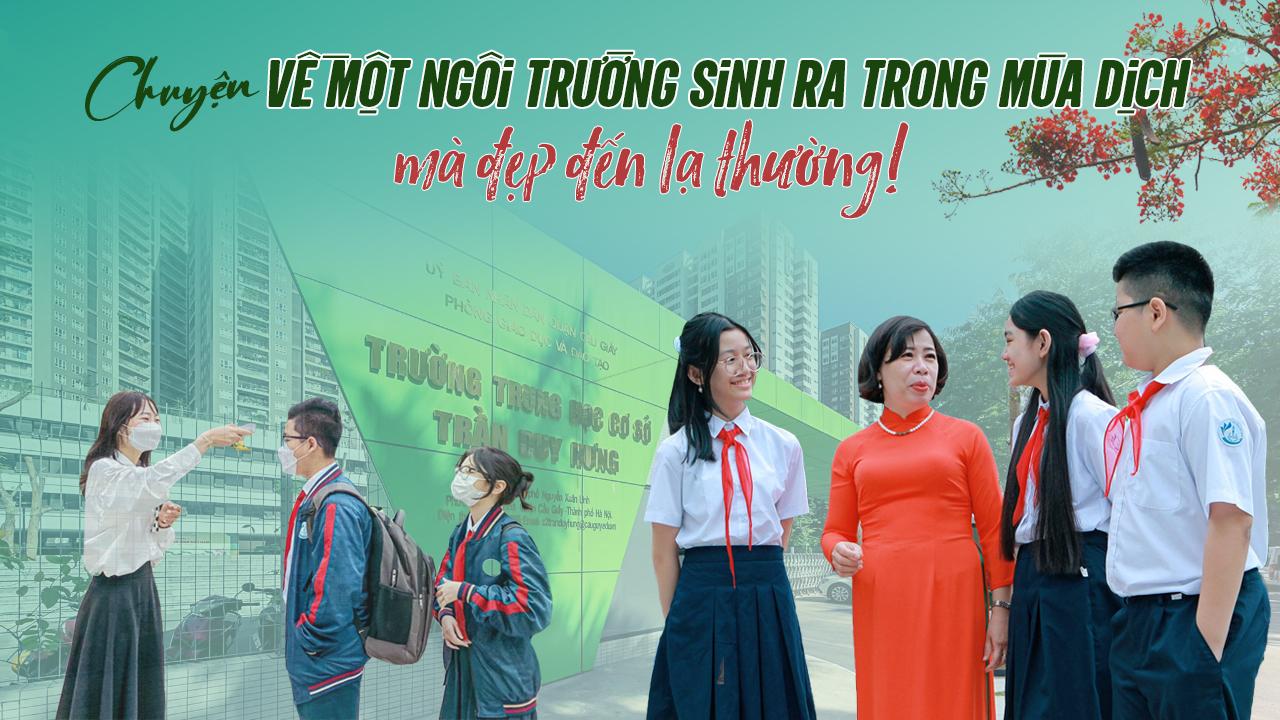 Chuyện về một ngôi trường sinh ra trong mùa dịch mà đẹp đến lạ thường!