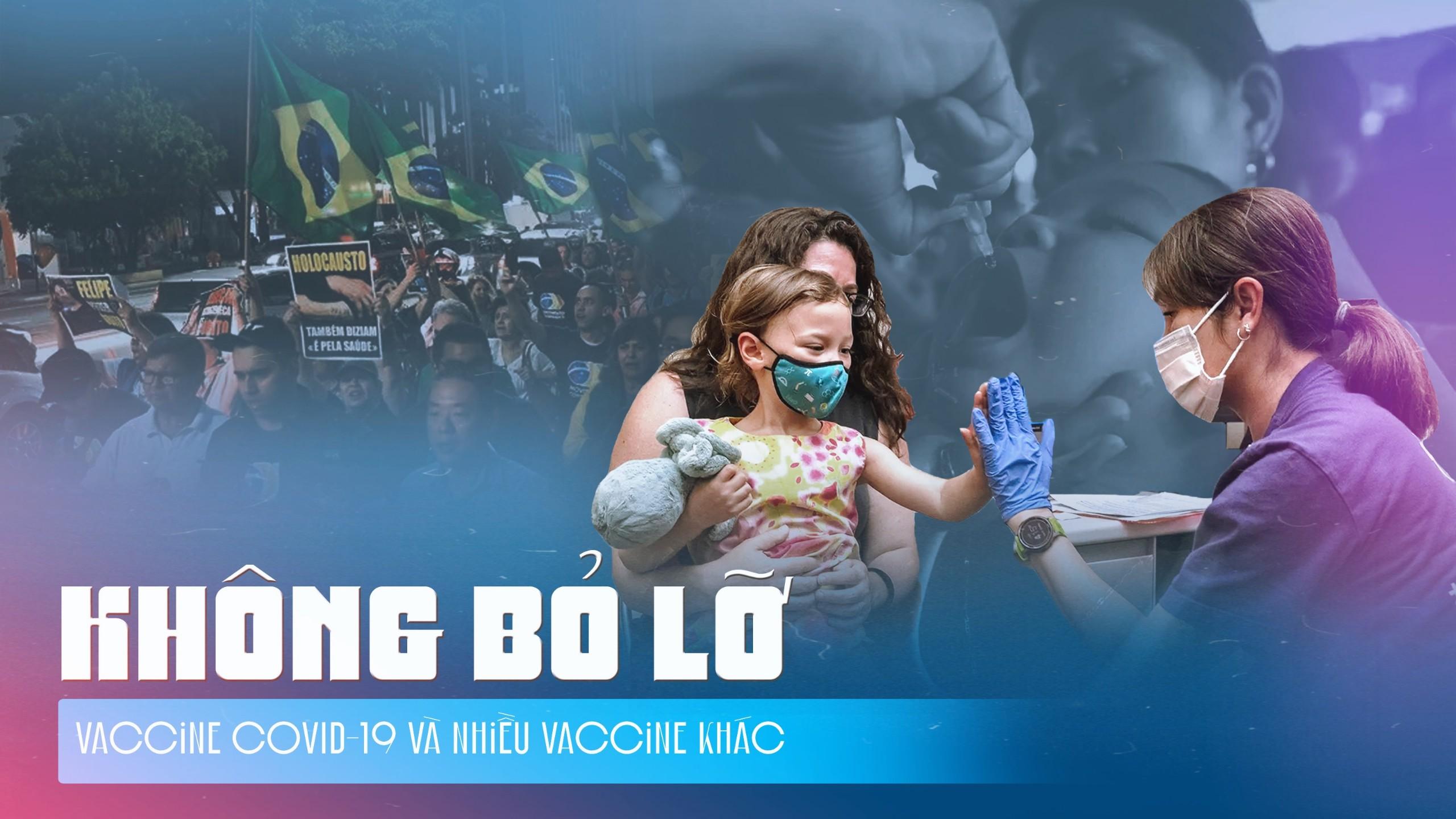 Không bỏ lỡ vaccine COVID-19 và nhiều vaccine khác