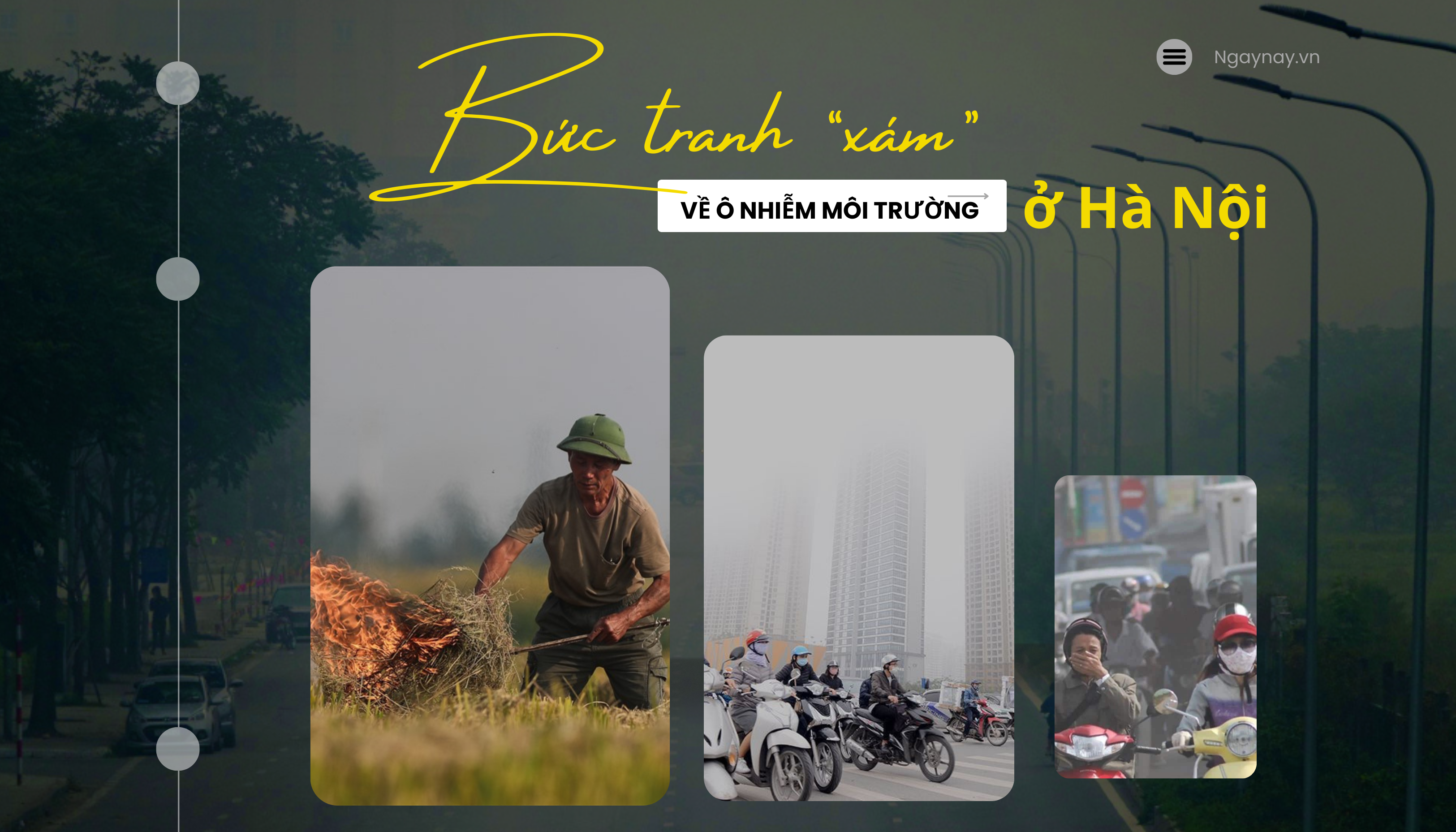 Bức tranh 'xám' về ô nhiễm môi trường ở Hà Nội