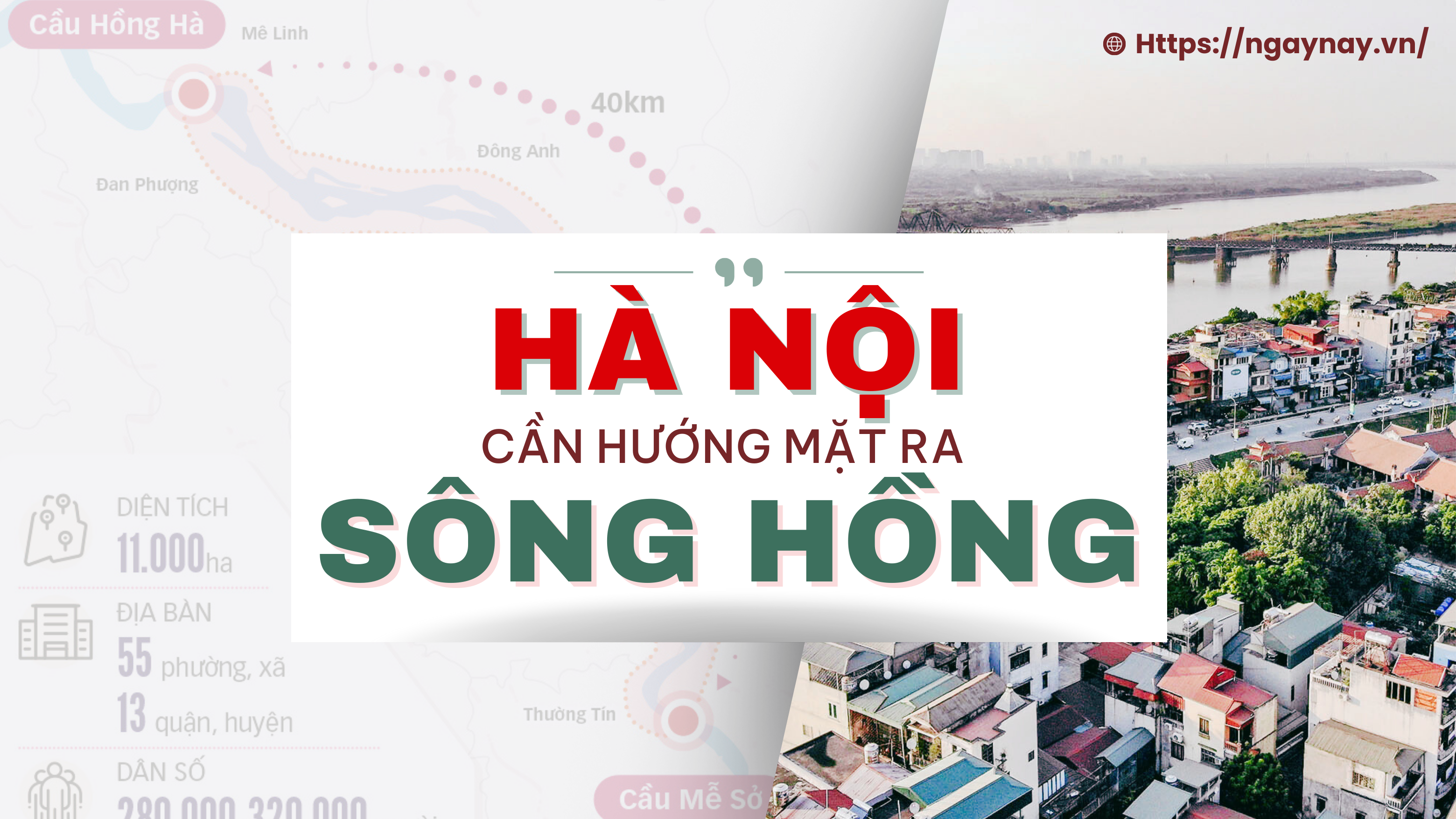 Hà Nội cần hướng mặt ra sông Hồng