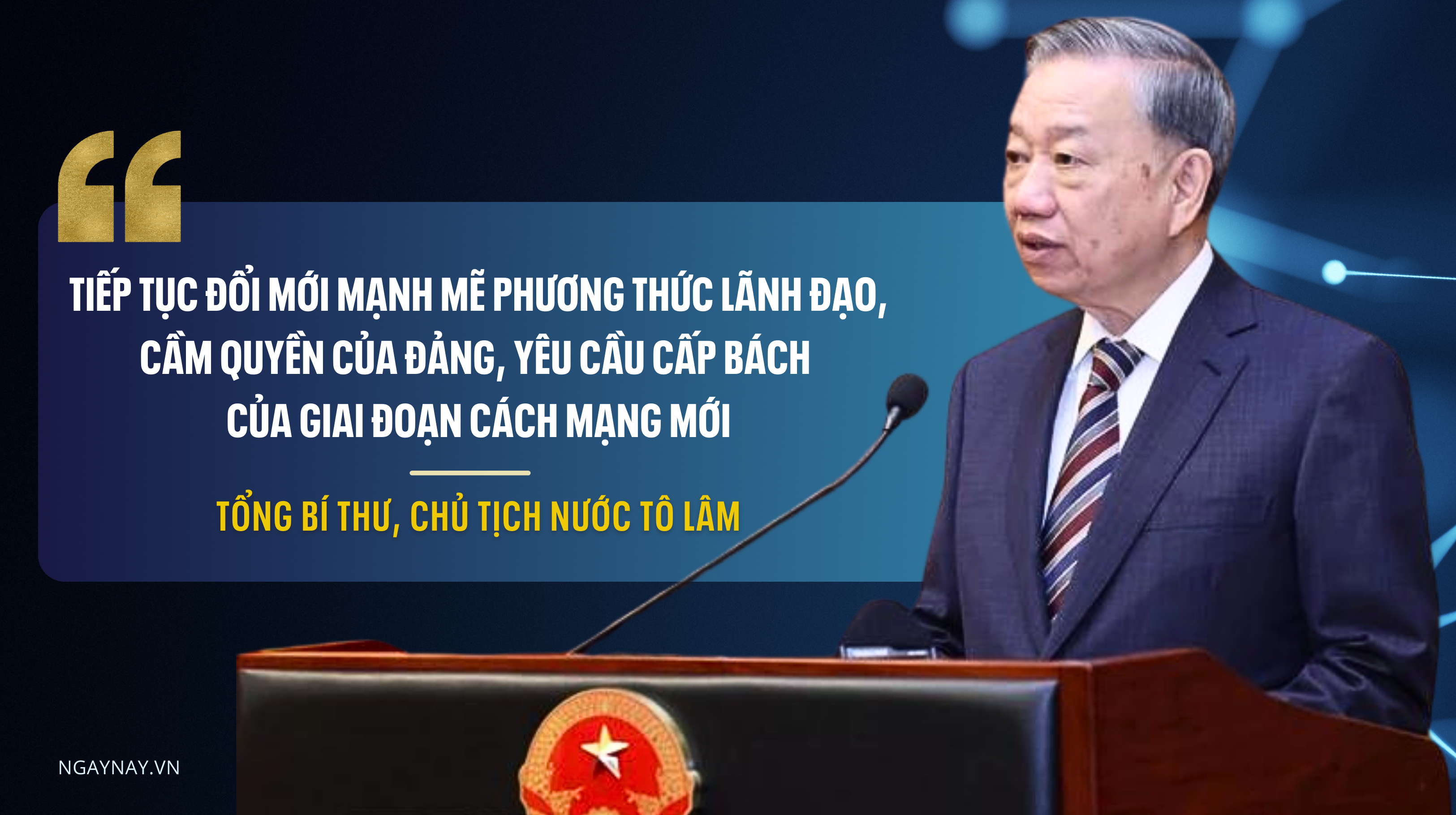 Tiếp tục đổi mới mạnh mẽ phương thức lãnh đạo, cầm quyền của Đảng, yêu cầu cấp bách của giai đoạn cách mạng mới