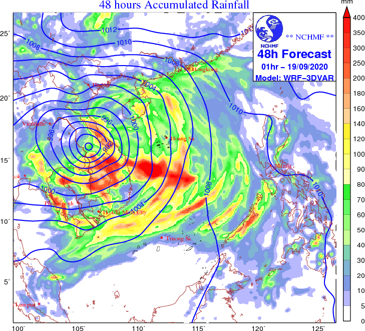 Bão suy yếu thành áp thấp nhiệt đới, mưa lớn hết đêm nay ảnh 1