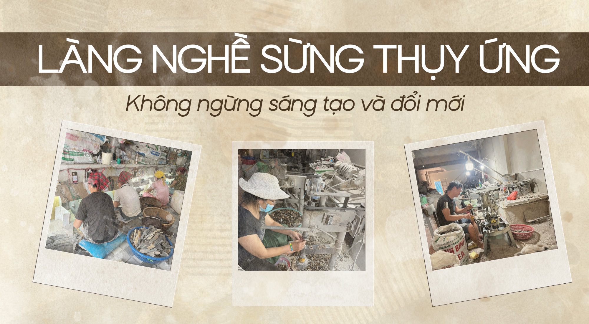 Làng nghề Sừng Thụy Ứng: Không ngừng sáng tạo và đổi mới 