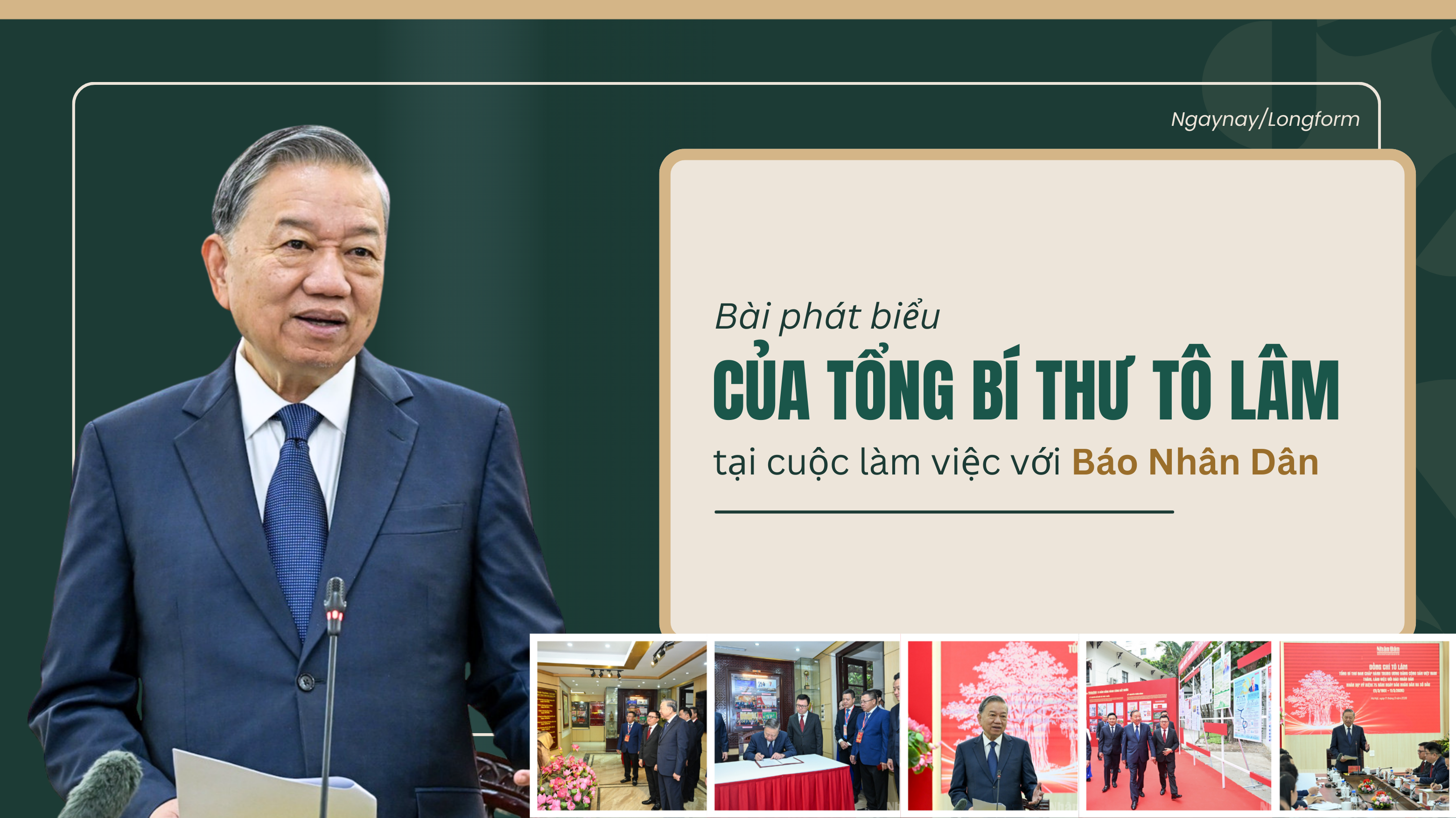 Bài phát biểu của Tổng Bí thư Tô Lâm tại cuộc làm việc với Báo Nhân Dân