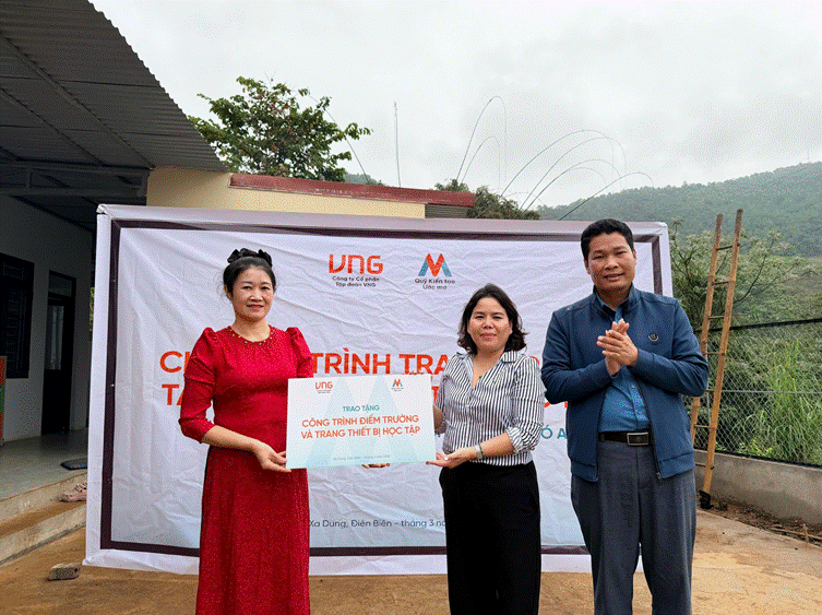 Quỹ Kiến tạo Ước mơ hỗ trợ hơn 1,5 tỷ đồng cải tạo hai điểm trường mầm non vùng cao Điện Biên ảnh 1