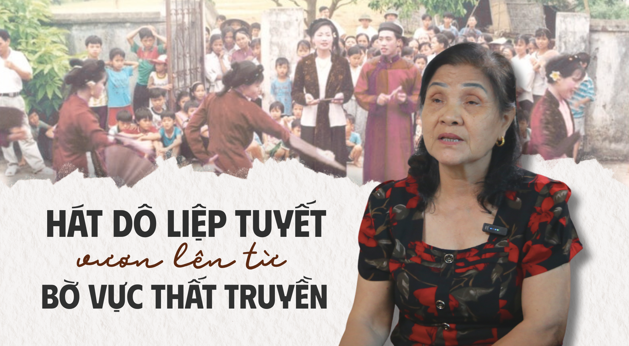 Hát Dô vươn lên từ bờ vực thất truyền