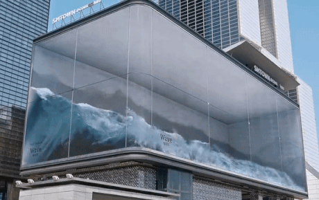 Công trình nghệ thuật sống động chưa từng có trên thế giới