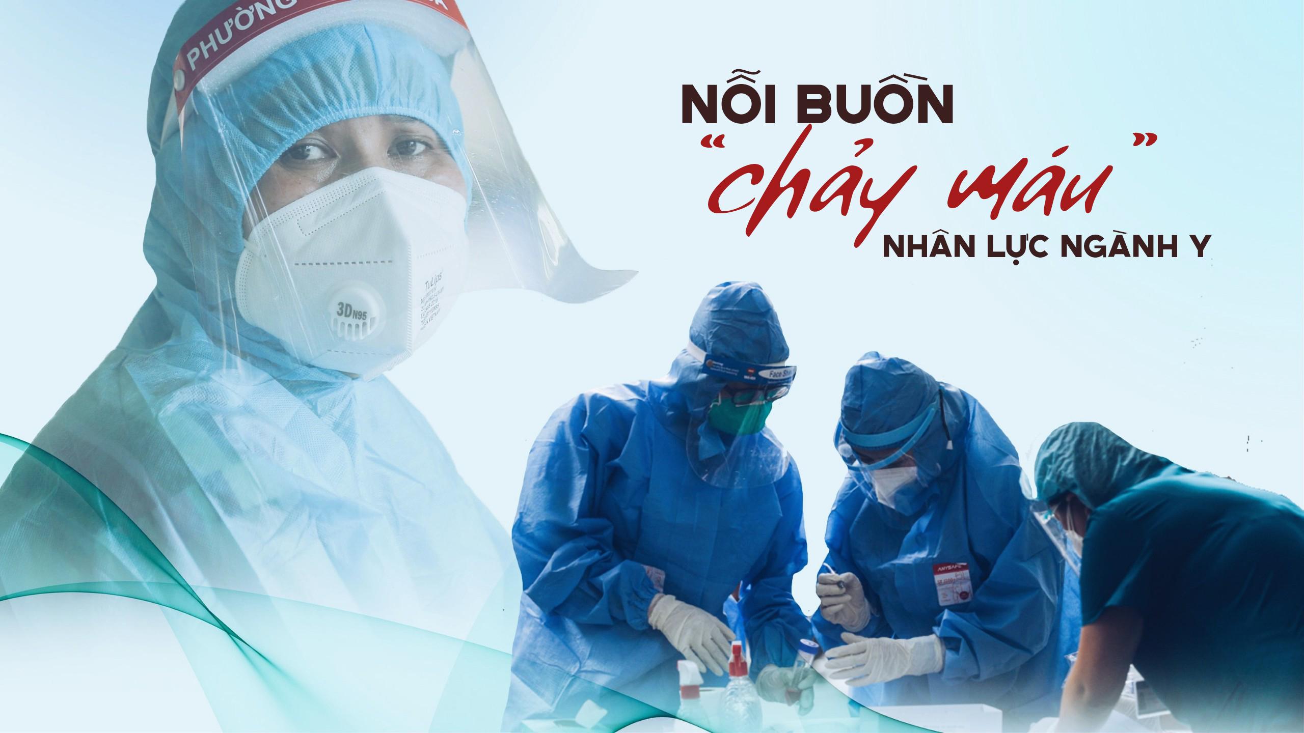 Nỗi buồn 'chảy máu' nhân lực ngành y