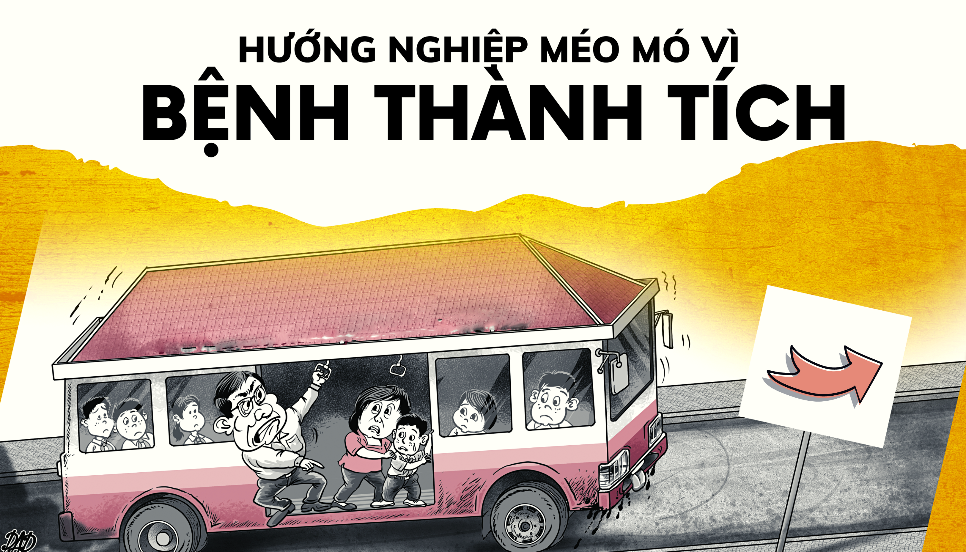 Hướng nghiệp méo mó vì bệnh thành tích