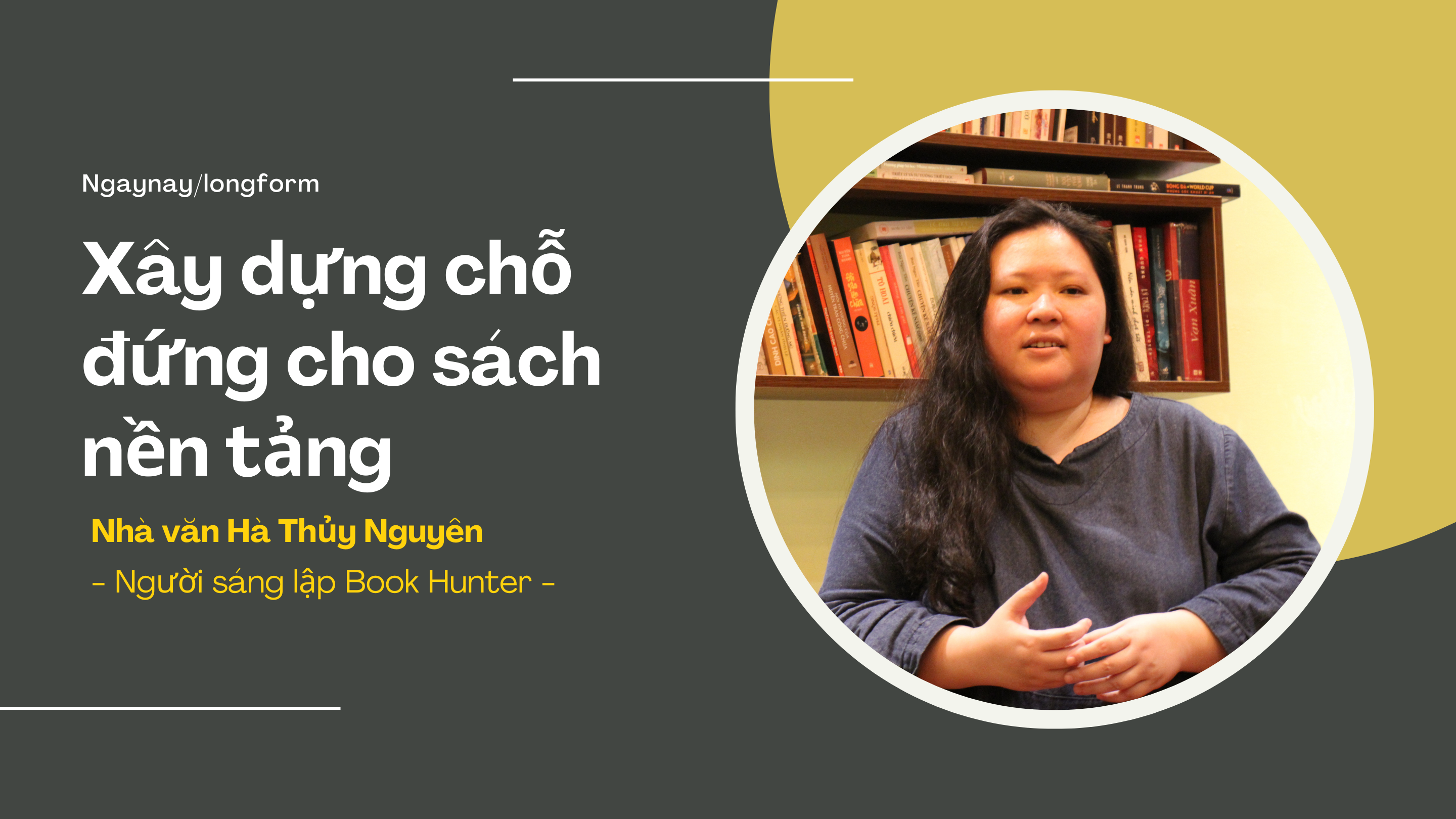 Xây dựng chỗ đứng cho sách nền tảng