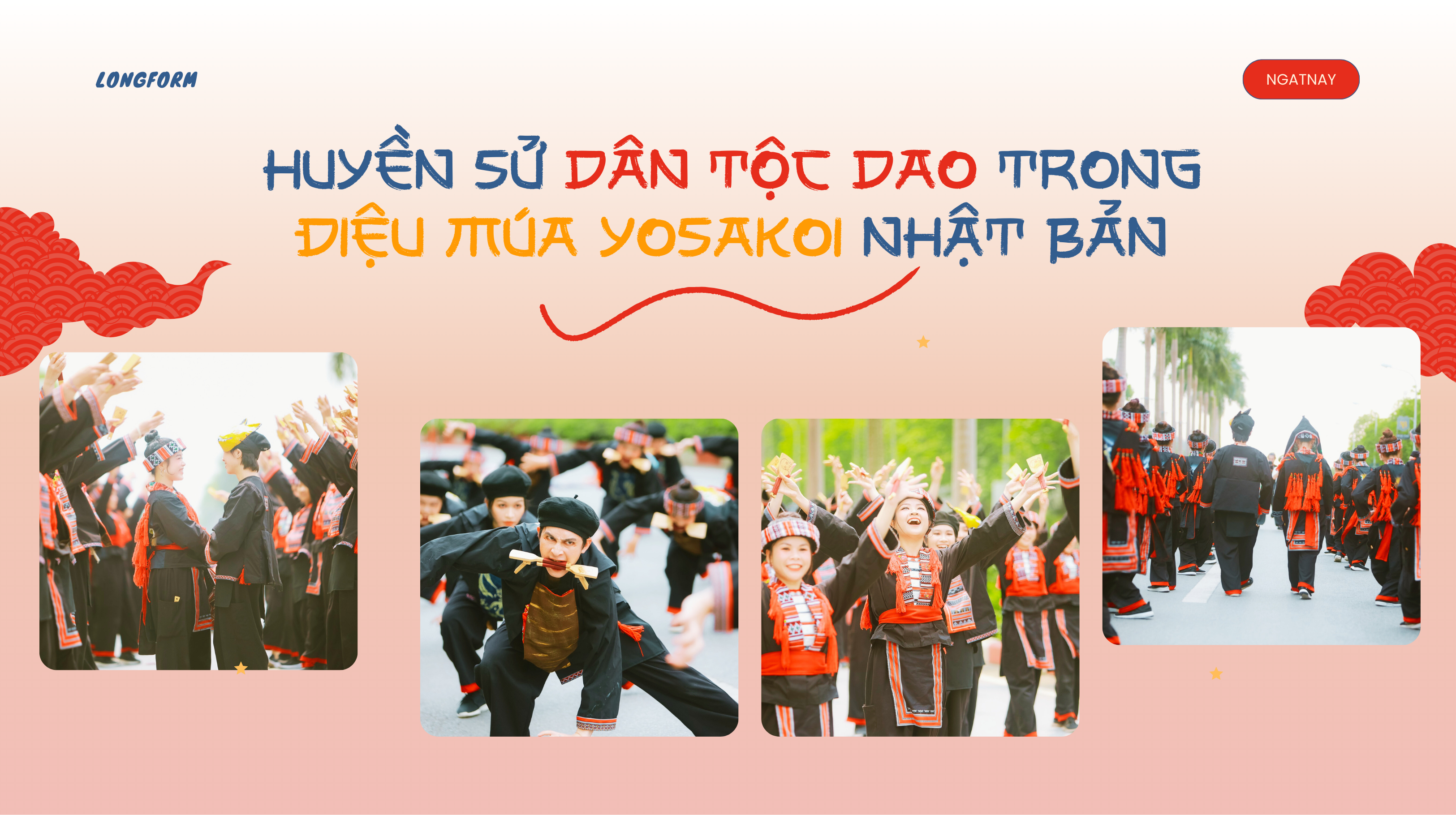 Huyền sử dân tộc Dao trong điệu múa yosakoi Nhật Bản