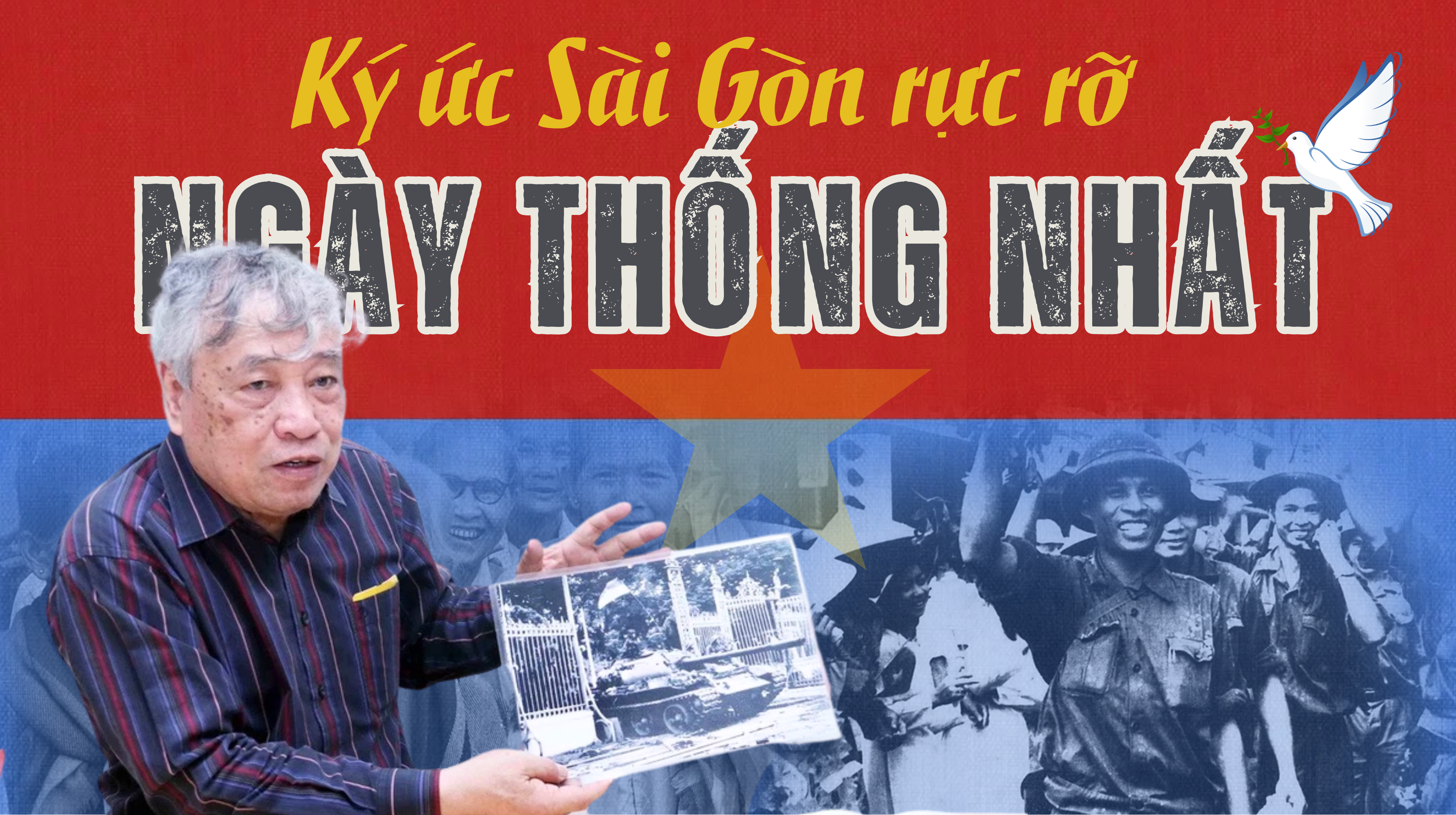 Ký ức Sài Gòn rực rỡ ngày thống nhất