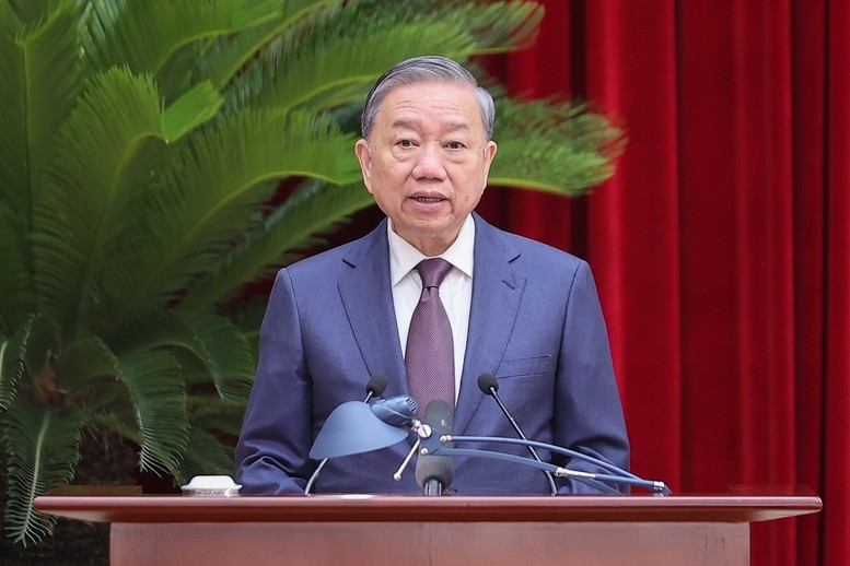 Phát biểu của Tổng Bí thư Tô Lâm tại Phiên Bế mạc Hội nghị lần thứ 12 ảnh 1