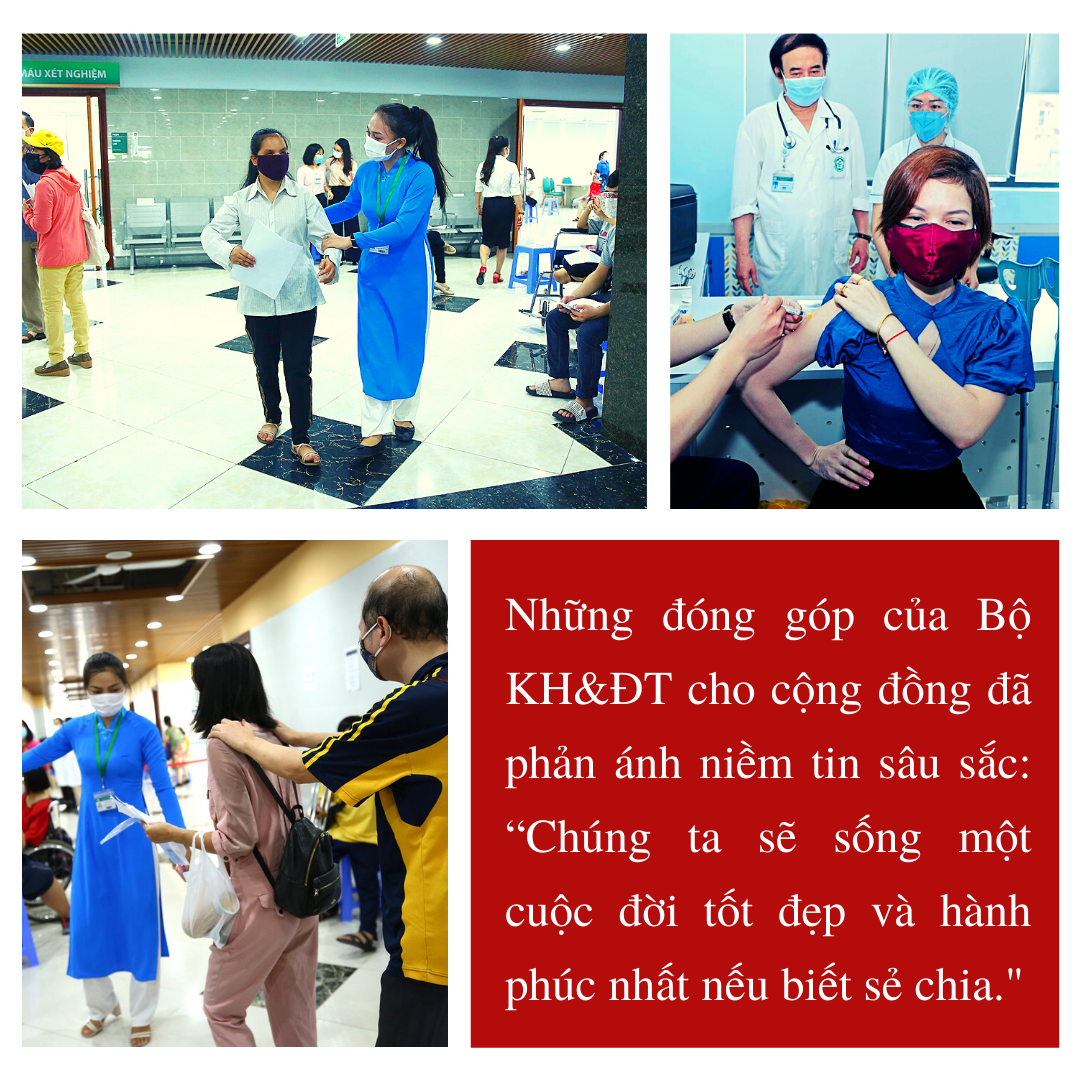 Bộ KH&ĐT hỗ trợ người yếu thế tiêm vaccine phòng COVID-19 ảnh 3