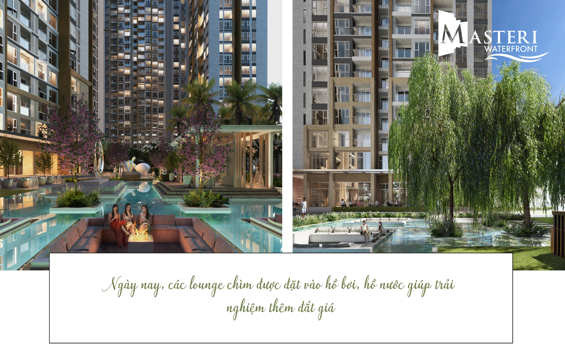 Thiết kế 'lounge chìm' hoàn thiện không gian sống chuẩn nghỉ dưỡng 5 sao tại Masteri Waterfront ảnh 2