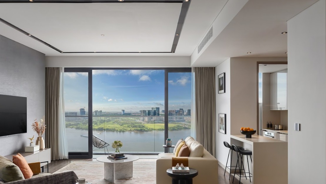 Có gì hấp dẫn bên trong căn hộ hàng hiệu Marriott? ảnh 2