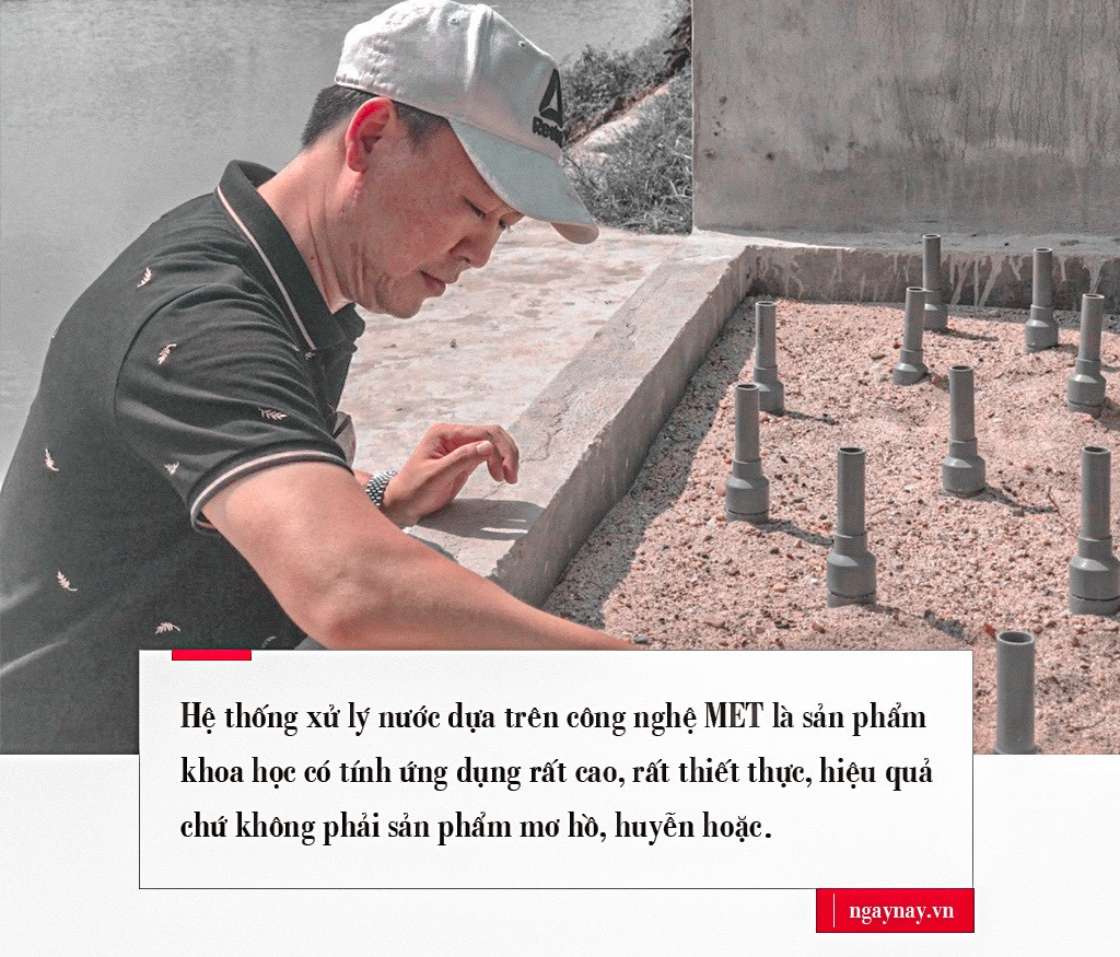 Vị giám đốc lọc nước thải bằng ống nhựa từ ý tưởng của… bố vợ ảnh 2