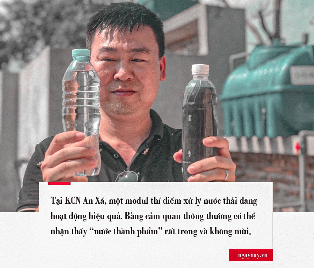 Vị giám đốc lọc nước thải bằng ống nhựa từ ý tưởng của… bố vợ ảnh 1