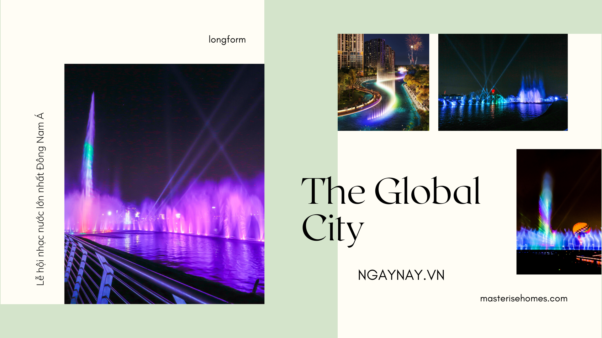 The Global City chính thức khai trương giai đoạn 1 khu nhạc nước lớn nhất Đông Nam Á ảnh 7