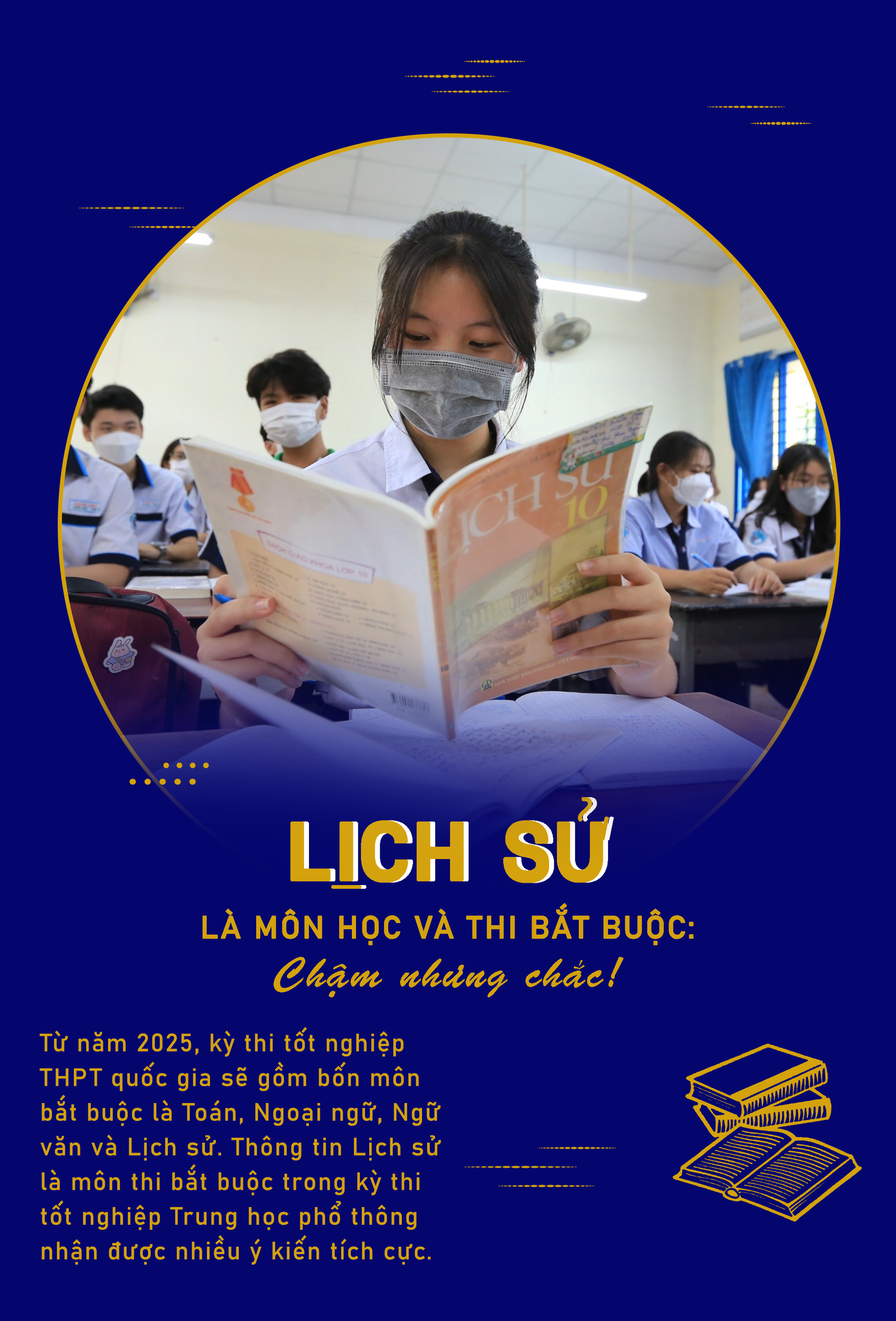 Lịch sử là môn học và thi bắt buộc: Chậm nhưng chắc! ảnh 1