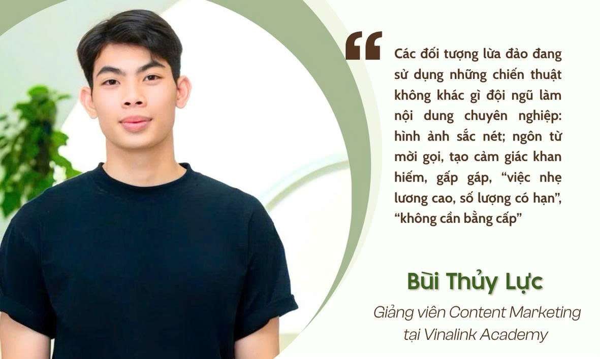 Vạch trần bẫy việc ảo sinh viên - Kỳ cuối: Tự vệ trước bẫy việc ảo sinh viên ảnh 3