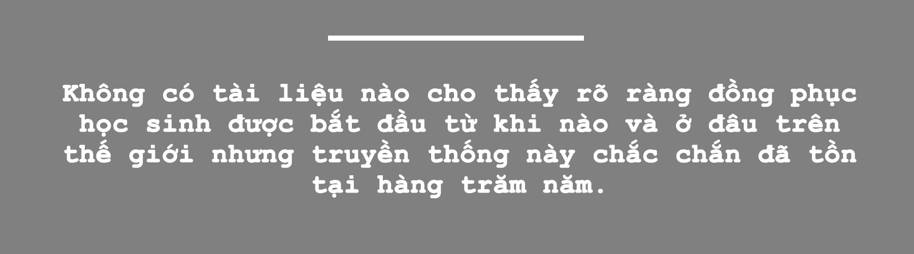 Long-form: Hai mặt của đồng phục trường học ảnh 2