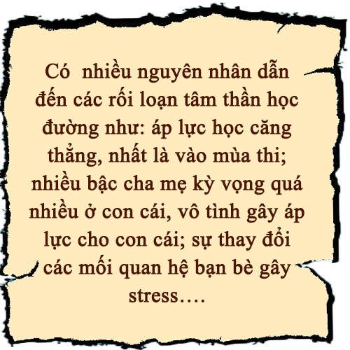 Sức khỏe tâm thần học đường: KHÔNG THỂ THỜ Ơ ! ảnh 5