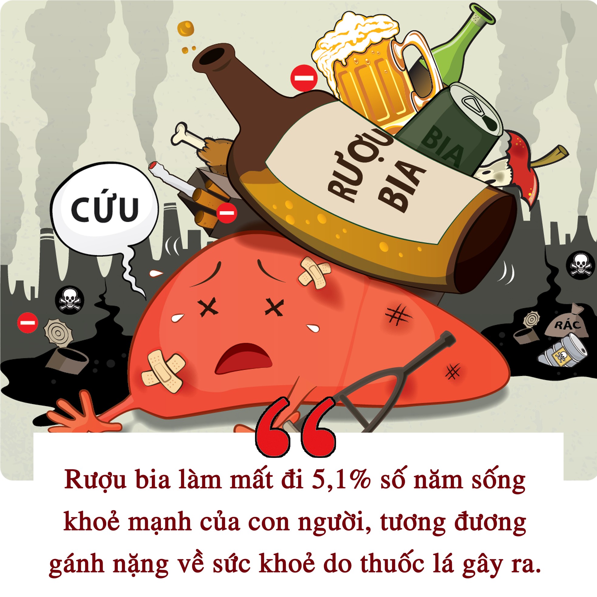 Rượu và 10 vấn đề sức khỏe ảnh 2