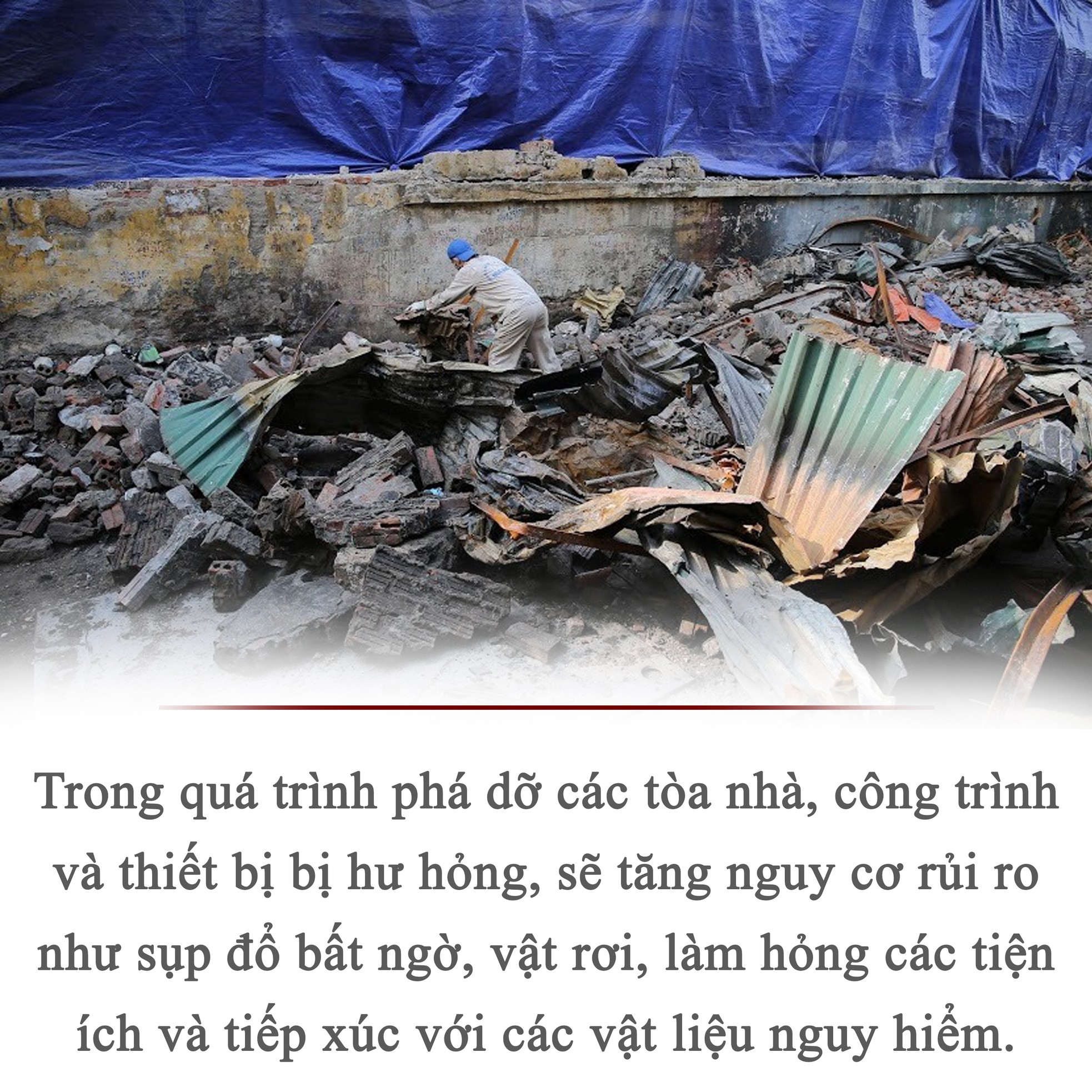 Nguy hiểm ngay cả khi đám cháy đã tắt ảnh 2