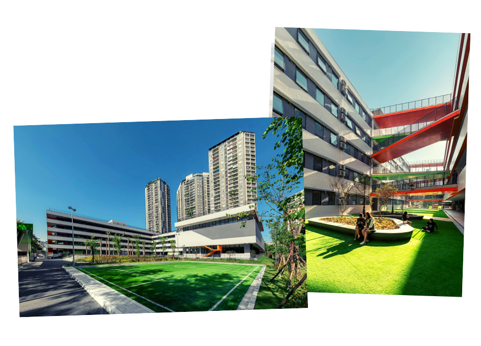 Chuyện về một ngôi trường sinh ra trong mùa dịch mà đẹp đến lạ thường! ảnh 10