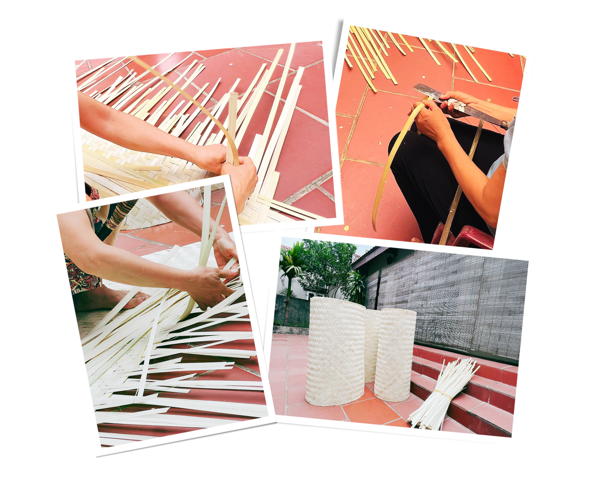 Phụ nữ Vân Thị cố giữ nghề đan cót ảnh 6