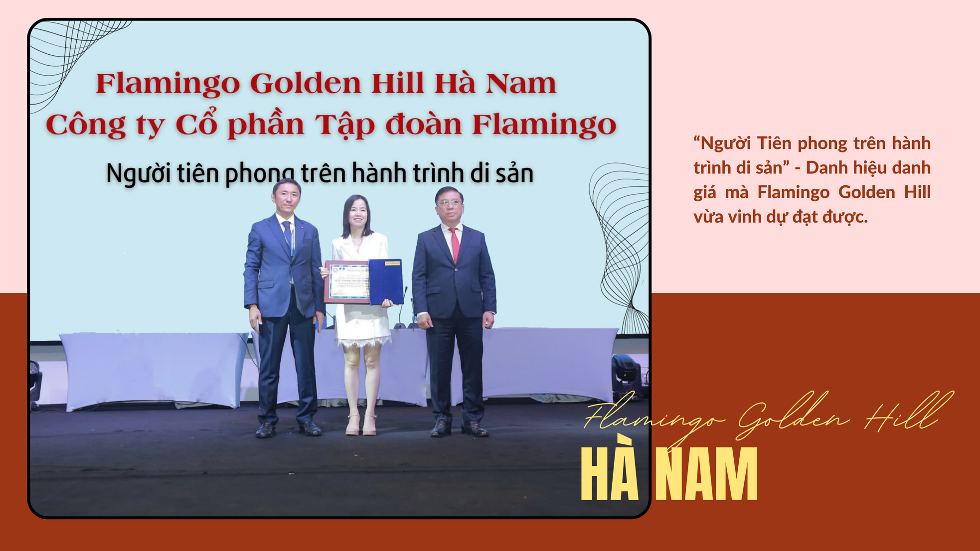 Flamingo Golden Hill Hà Nam - “tọa độ vàng” trên điểm đến văn hóa địa phương hàng đầu thế giới ảnh 8