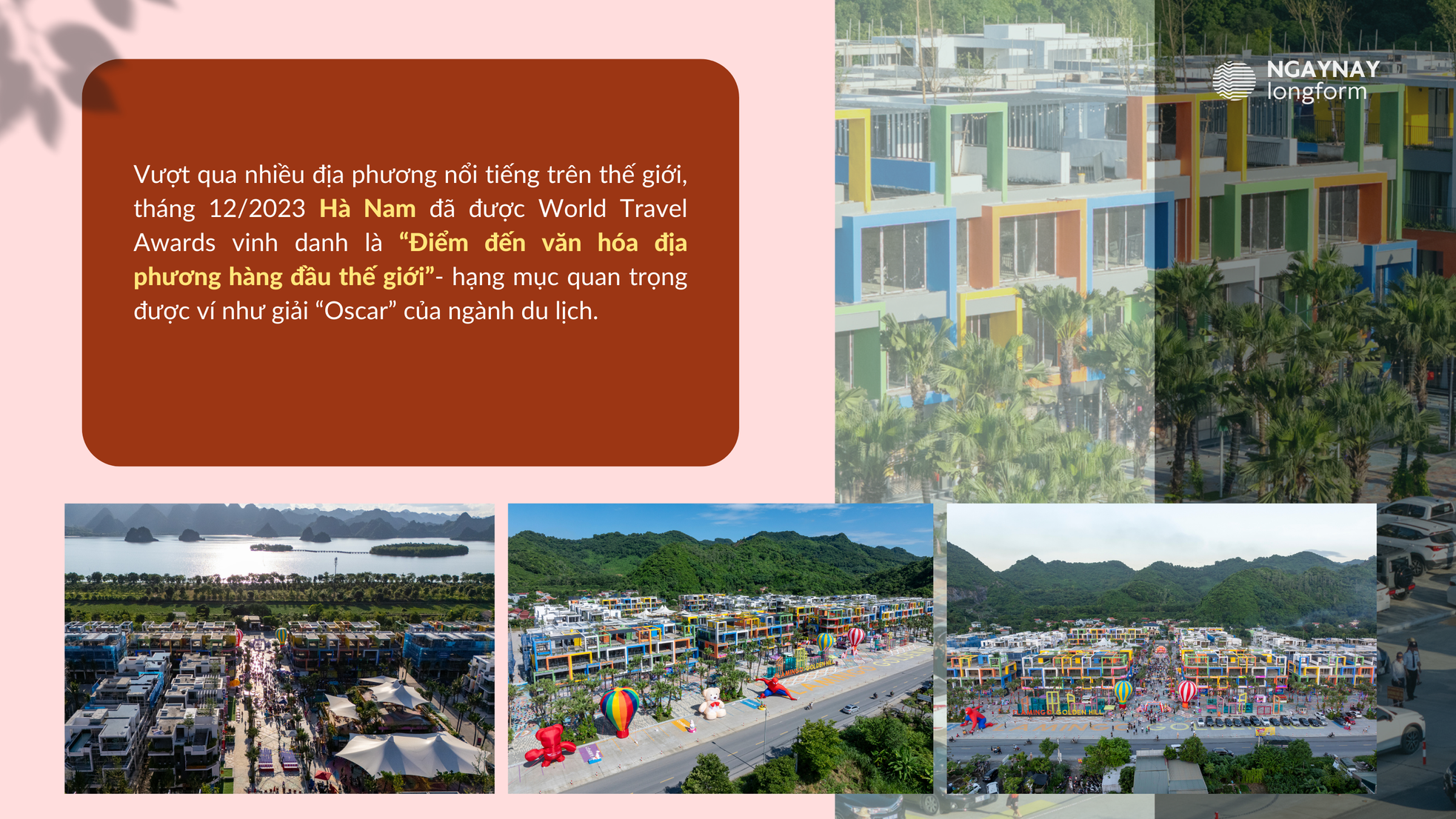 Flamingo Golden Hill Hà Nam - “tọa độ vàng” trên điểm đến văn hóa địa phương hàng đầu thế giới ảnh 2