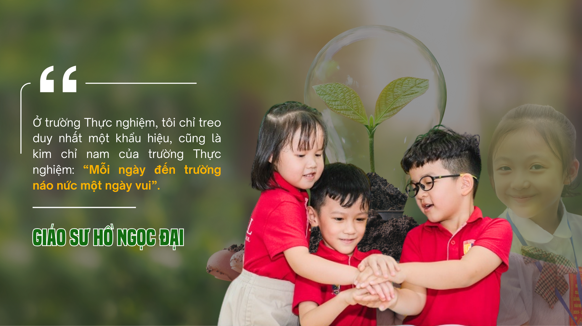 Tương lai đất nước ươm mầm từ lớp Một ảnh 4