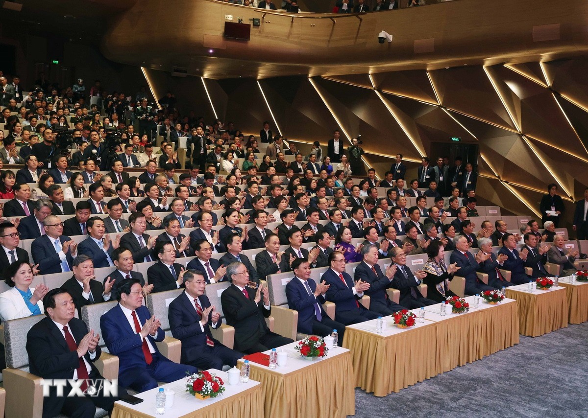 Phát biểu của Tổng Bí thư Tô Lâm tại Lễ trao Giải Búa liềm Vàng lần thứ IX ảnh 5